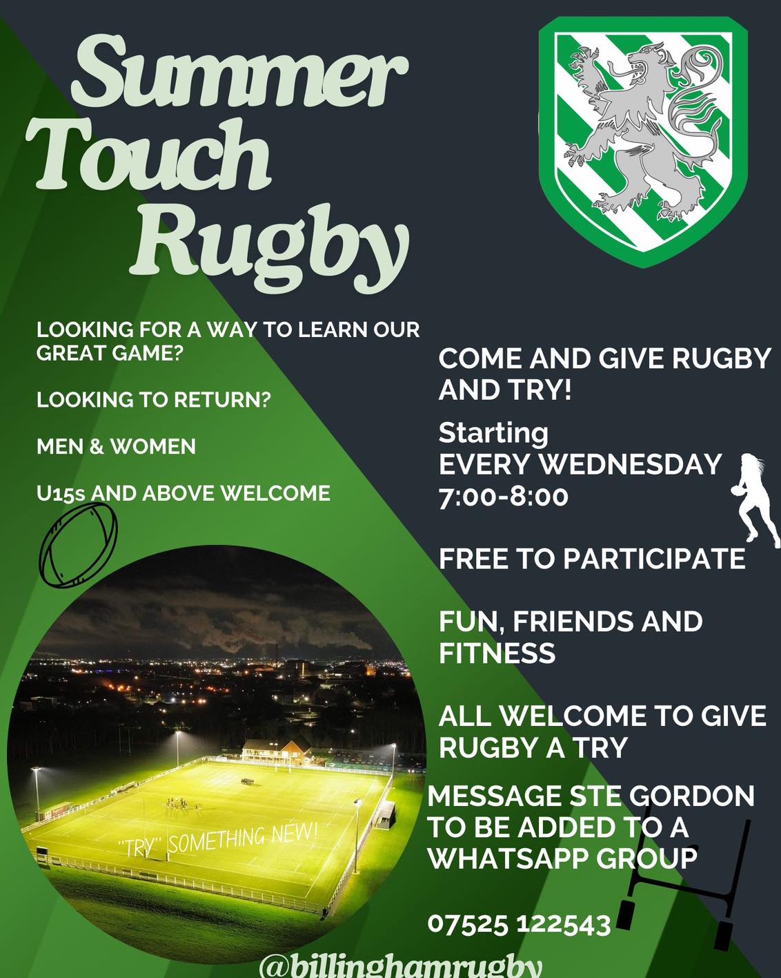 Billingham Rugby Club added a new... - Billingham Rugby Club