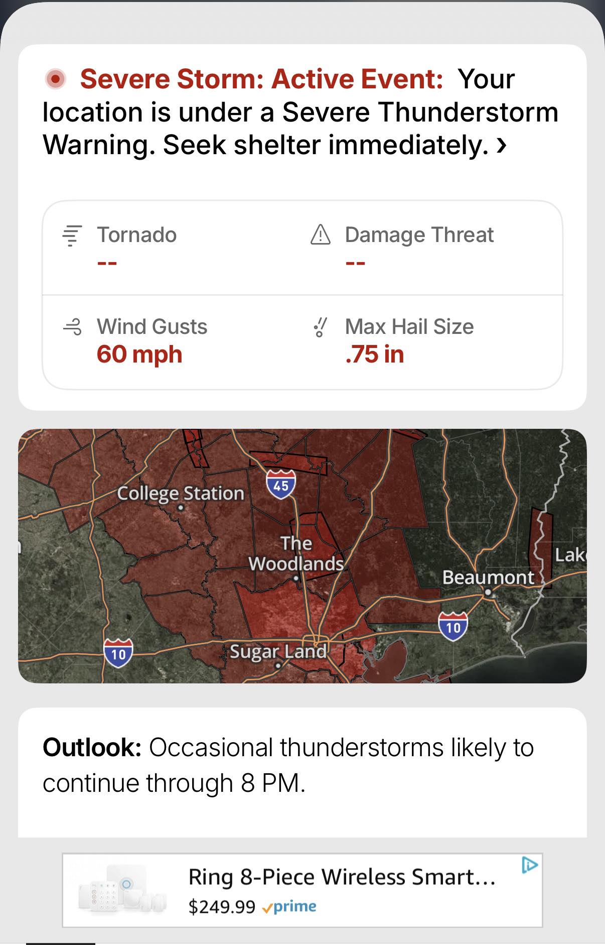 Stracner - 🚨 Severe Storm Alert: Take Action Now! 🚨 🌩️ A Severe ...