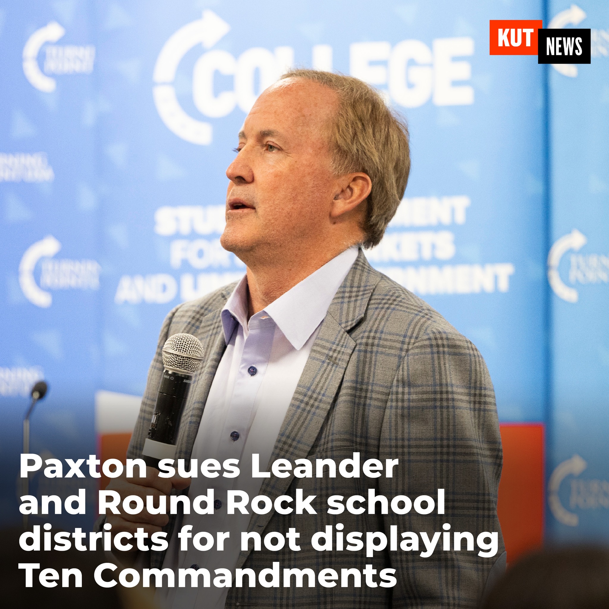 KUT - Attorney General Ken Paxton filed a lawsuit against Leander and ...