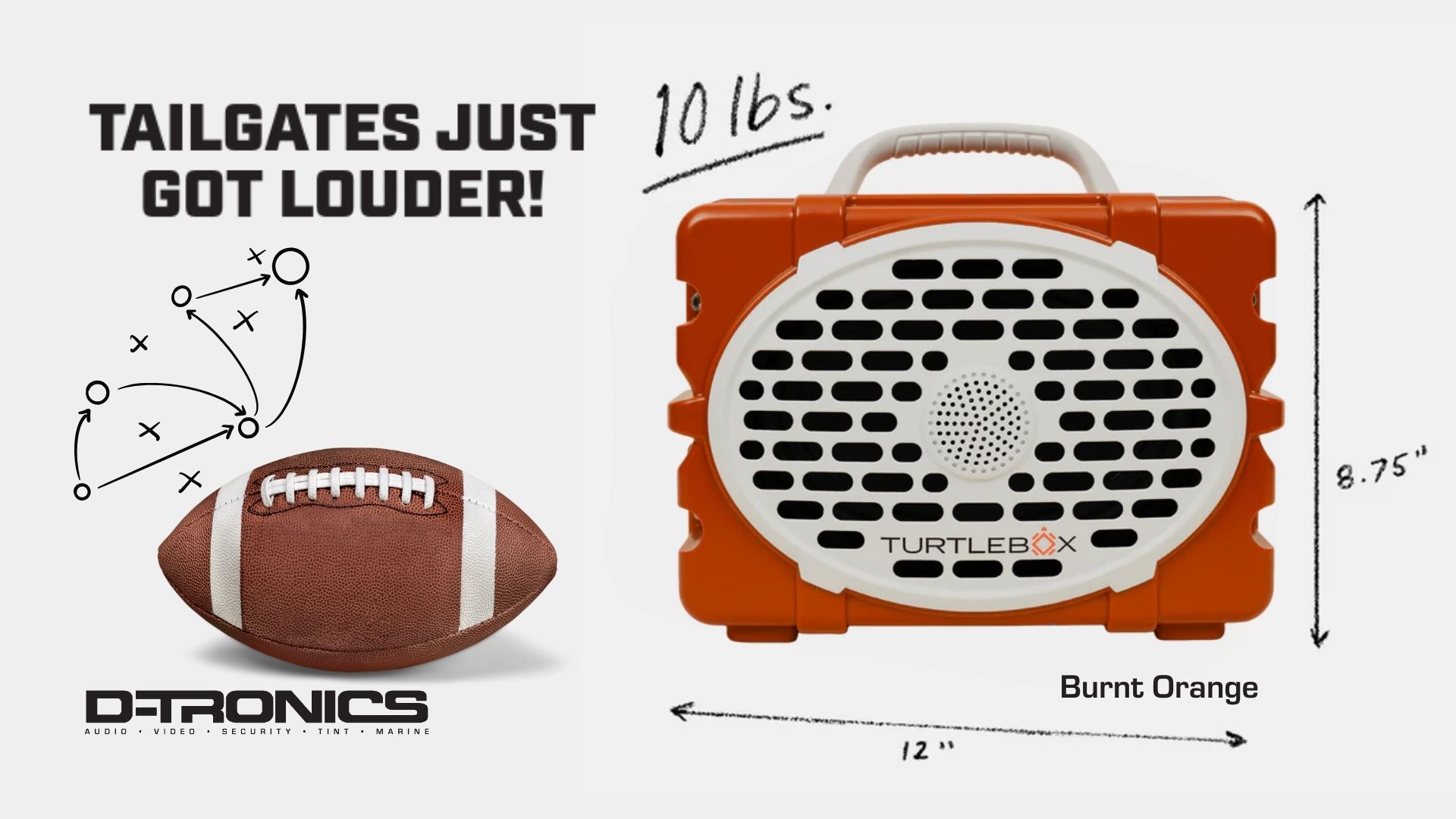 D-Tronics - 🐢🔥 Game-day sound, Longhorn style! Our NEW Turtlebox in ...