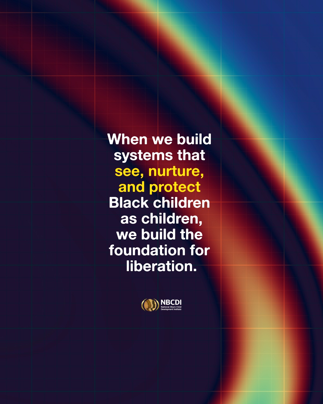 National - 💭 Liberation begins with how we see our children. Every ...