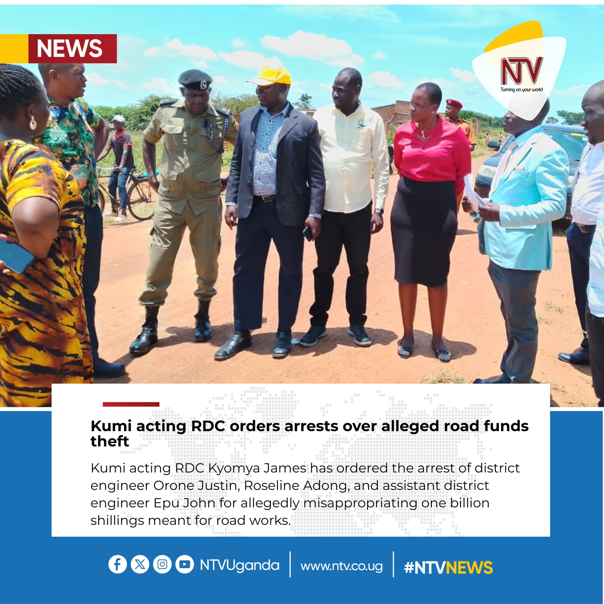 NTV Uganda - Kumi acting RDC Kyomya James has ordered the... | Facebook