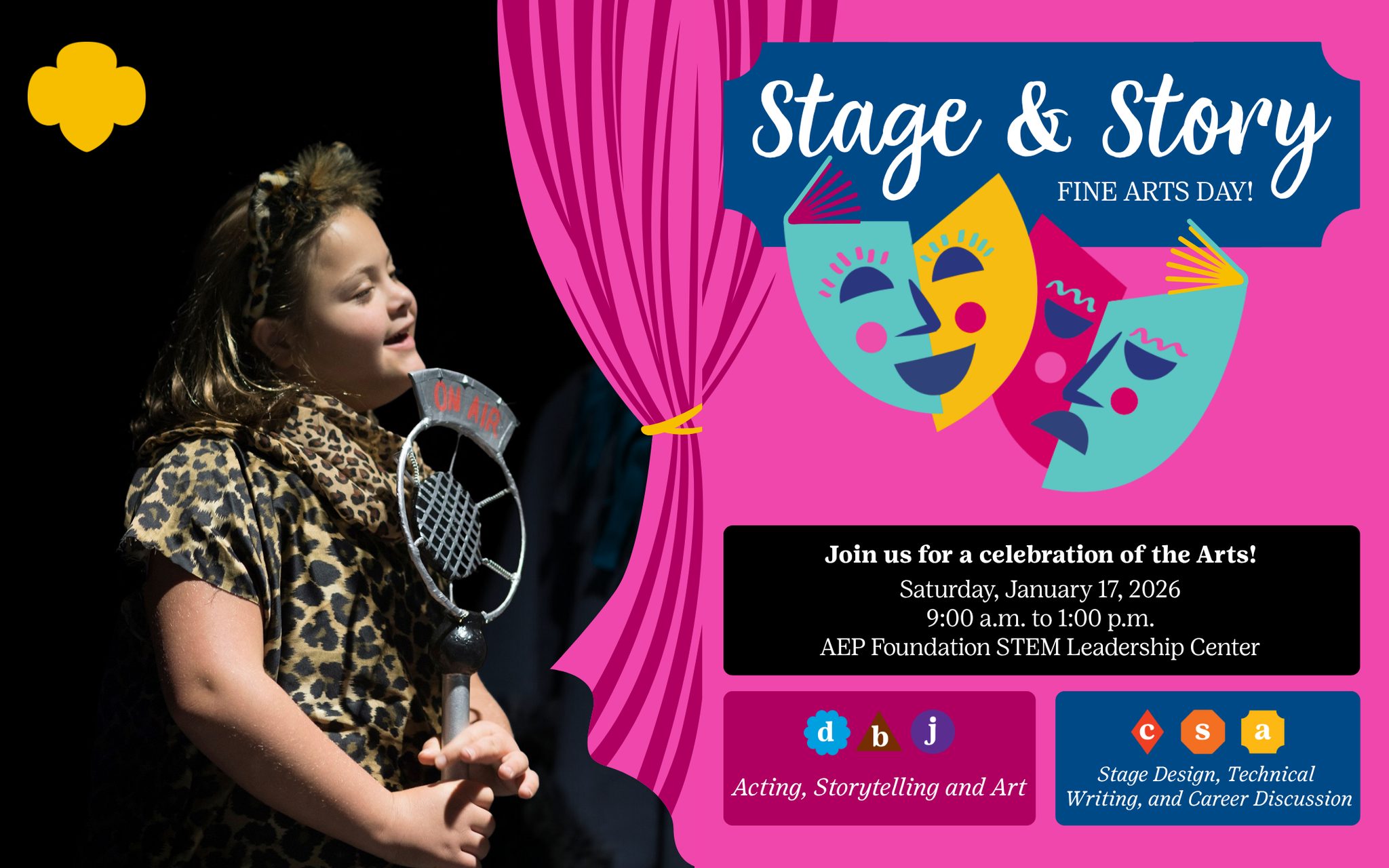 Girl - Join us for a celebration of the Arts🎭🎨 We’re excited to ...