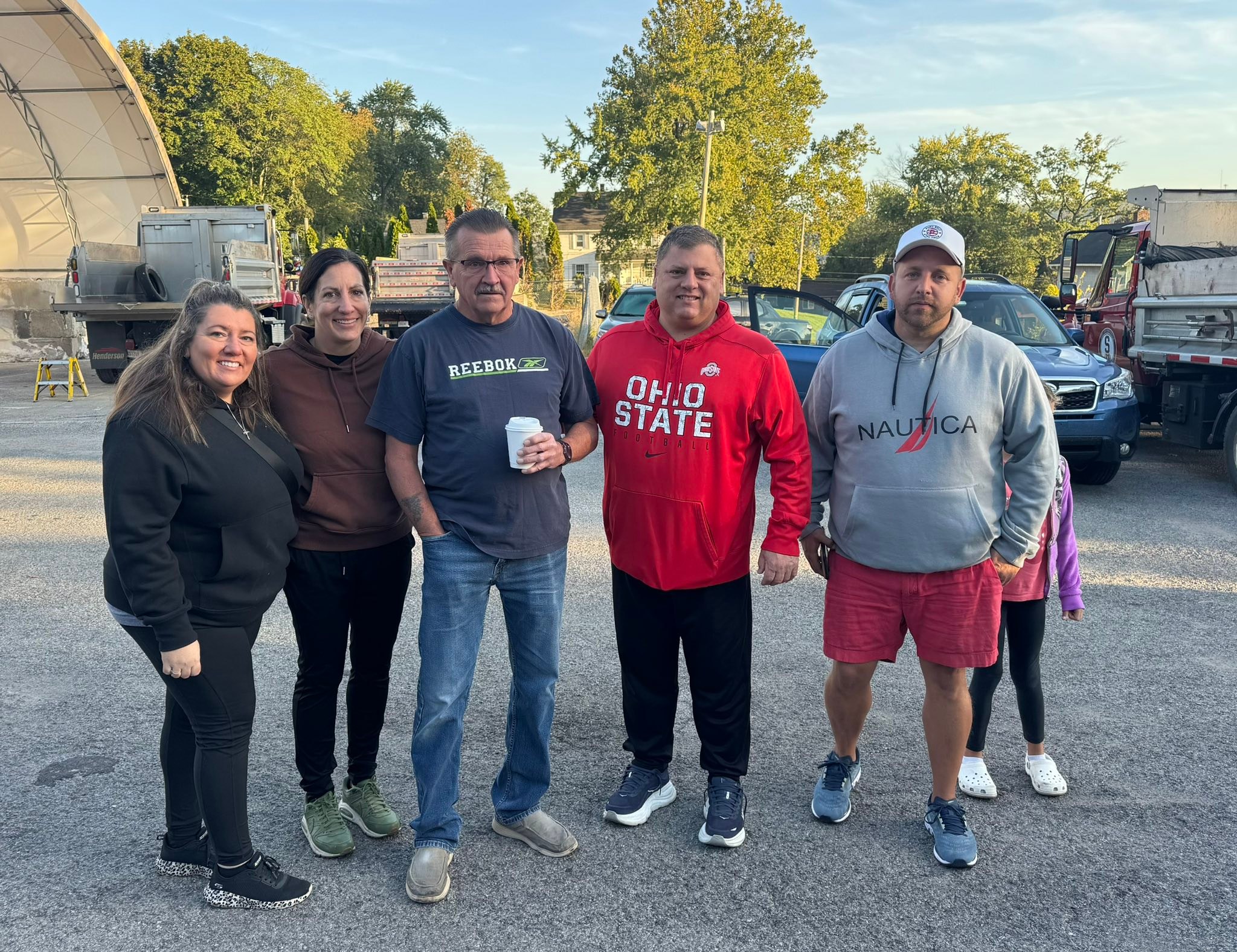 City - Thank you to some of the Struthers Elected Officials who show up ...