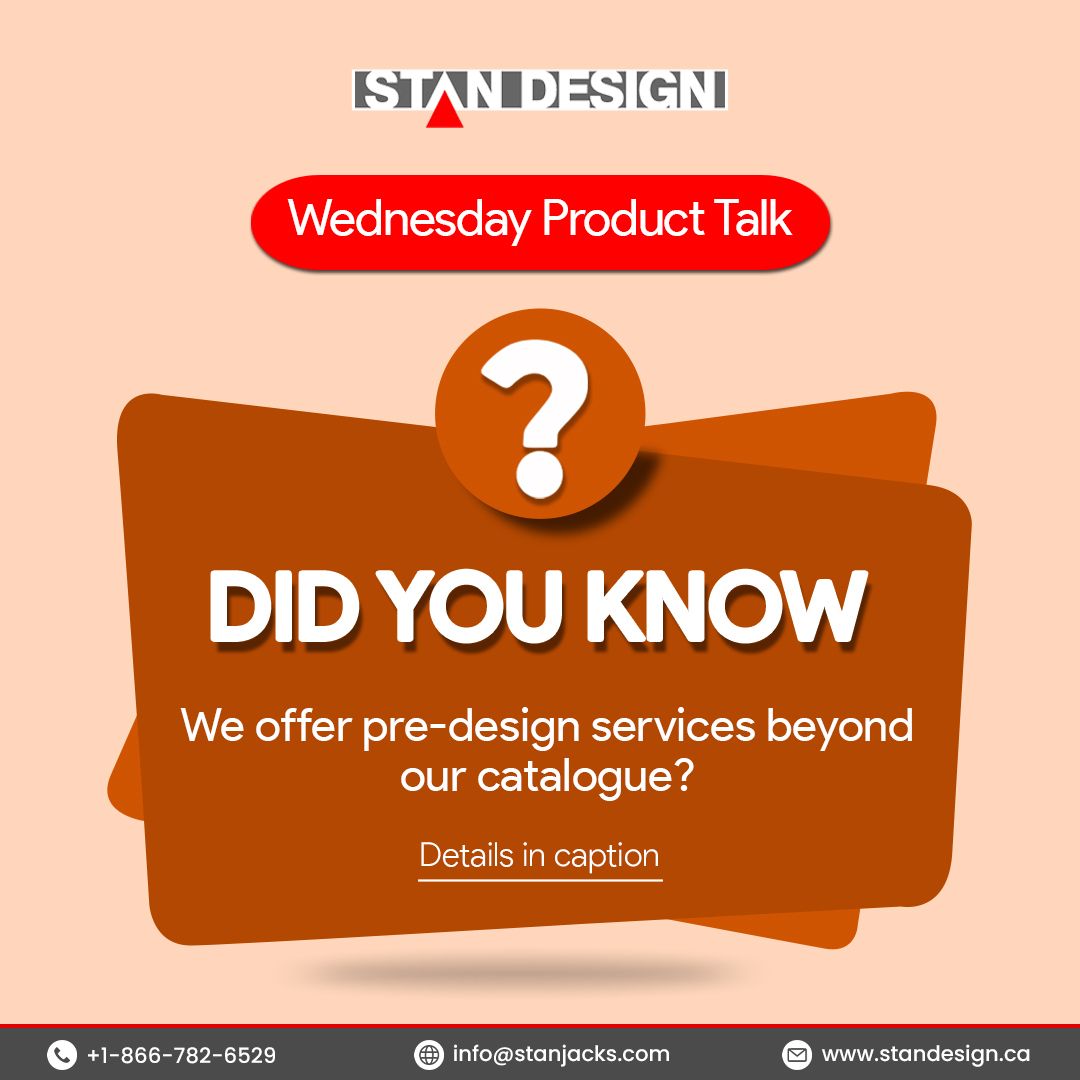 Stan Design Inc - Our Catalogue Lists 4 Types of #jacks... | Facebook