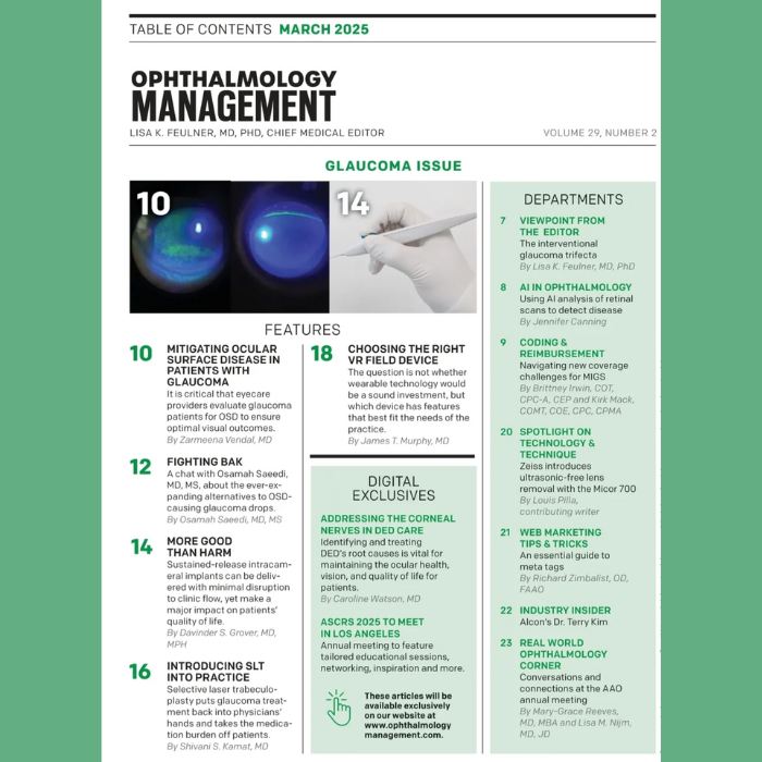 Ophthalmology - Here’s a glimpse at what’s in the March issue of OM! Be ...