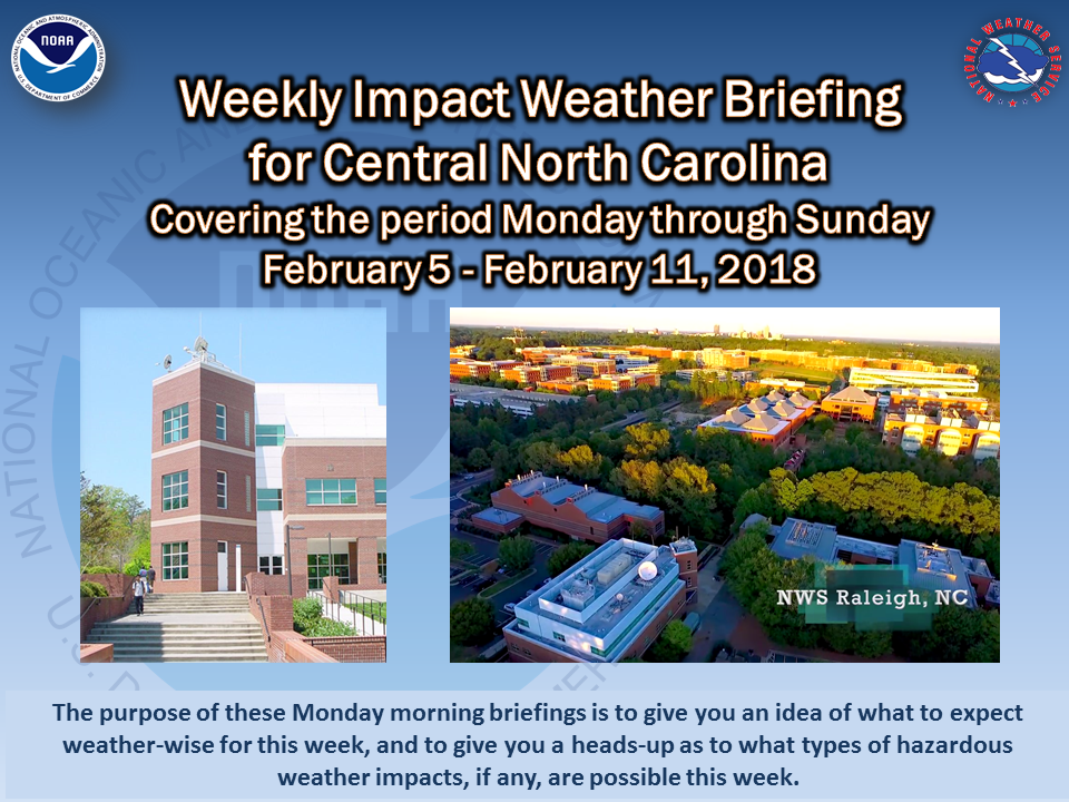 Here are the... - US National Weather Service Raleigh NC