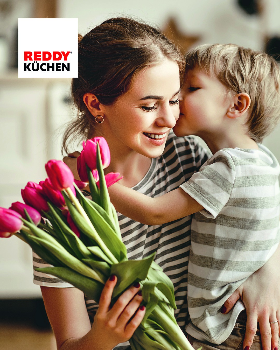REDDY - Rezept für den besten Muttertag aller Zeiten: – 1 Strauß Blumen ...
