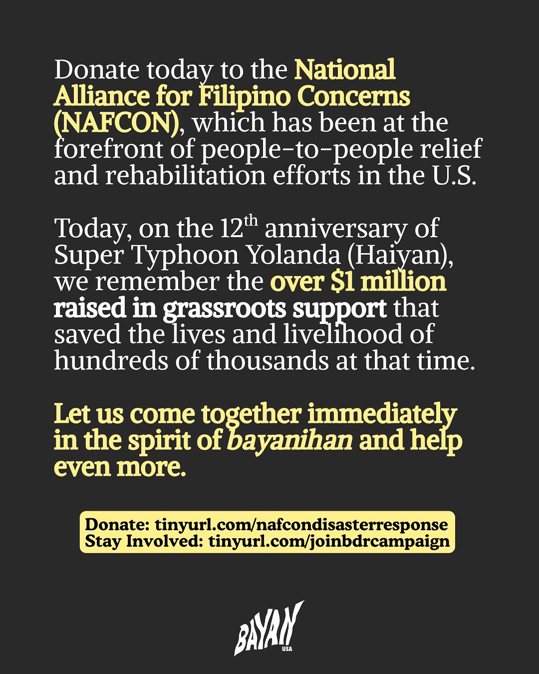 BAYAN USA - The Philippines needs our help. Typhoon Uwan... | Facebook