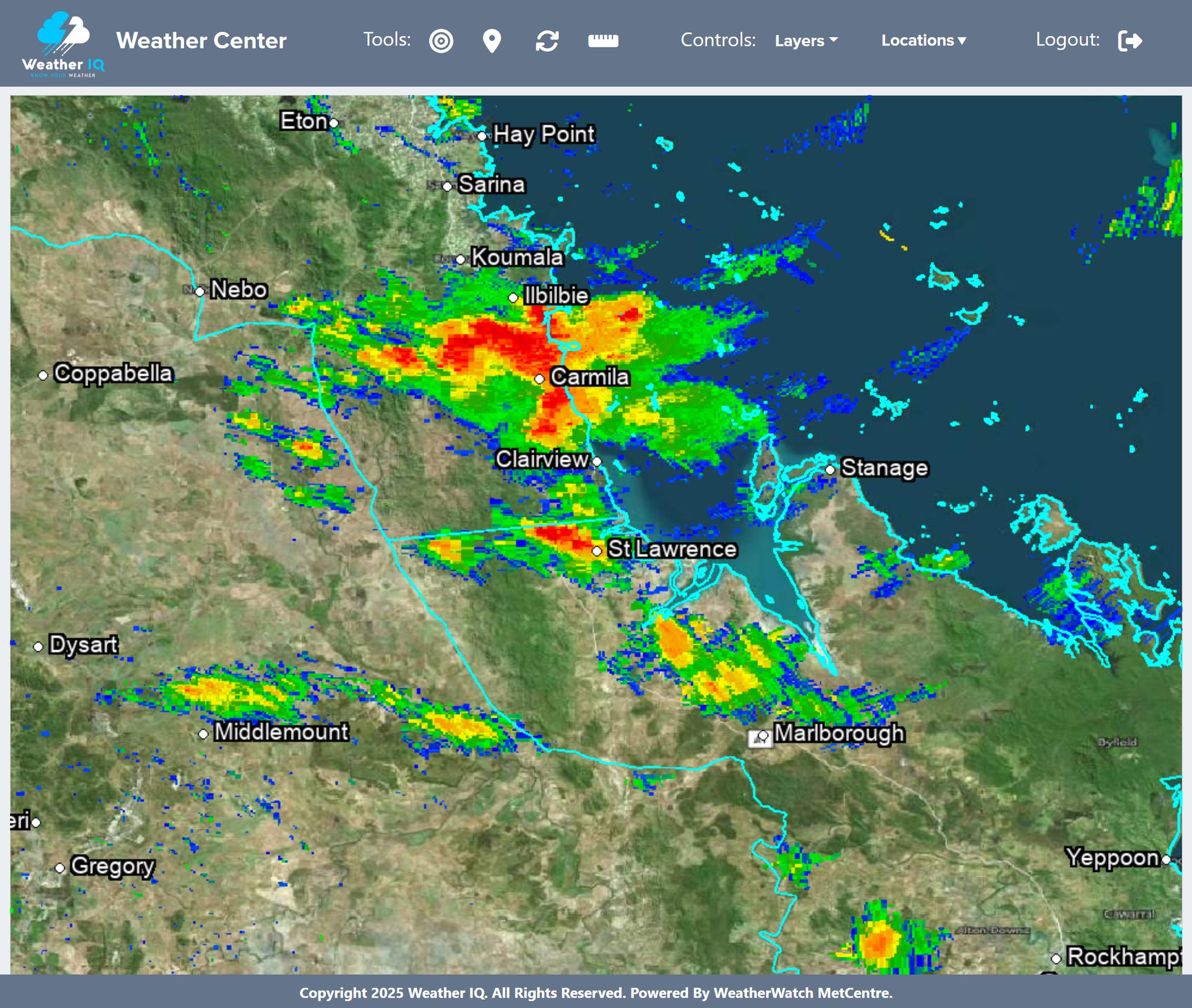 Weather - Some excellent rainfall is currently falling out of CQ (and ...