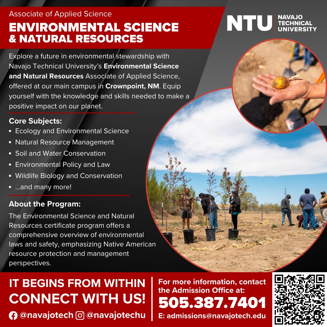 Navajo - Environmental Science and Natural Resources Degree Program At ...