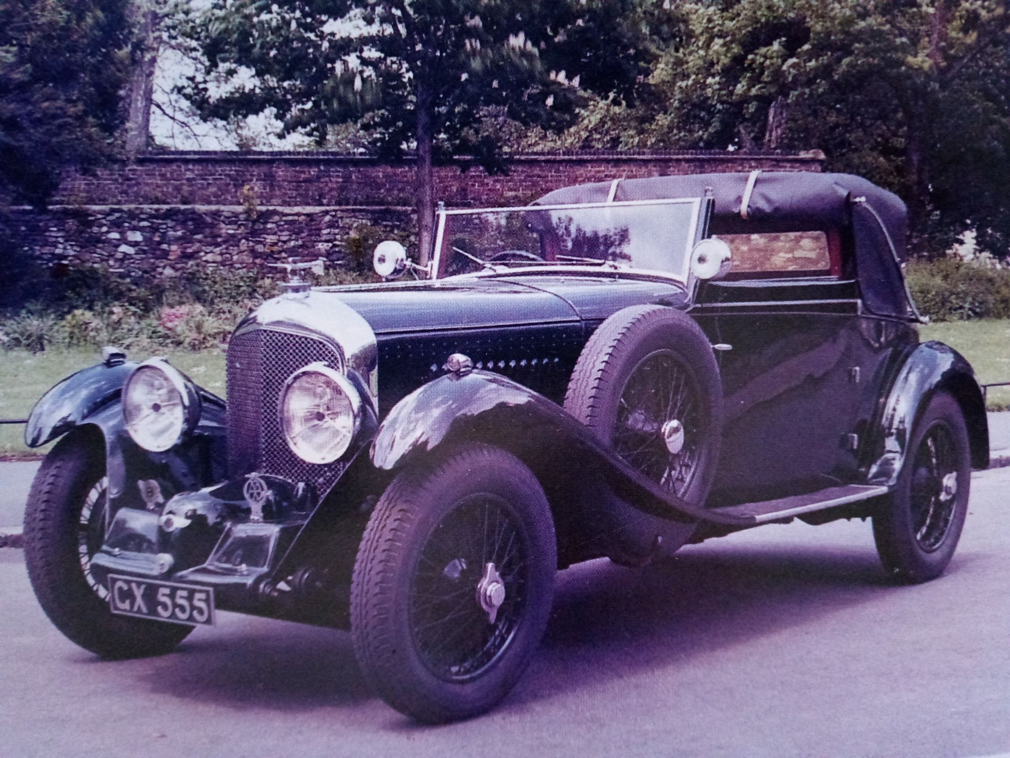 1/18 MINICHAMPS - BENTLEY - 6-1/2 LITRE GURNEY NUTTING BLUE TRAIN