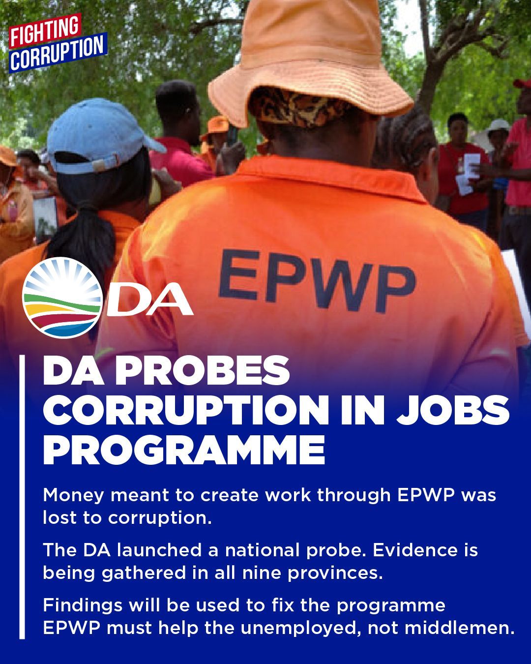 The DA has launched a national probe... - Democratic Alliance | Facebook