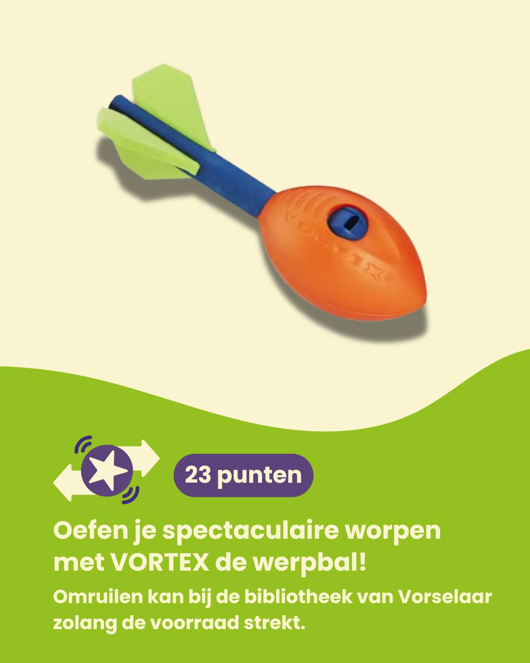 Uitpas - 𝗥𝘂𝗶𝗹 𝟮𝟯 𝗽𝘂𝗻𝘁𝗲𝗻 𝗶𝗻 𝘃𝗼𝗼𝗿 𝗱𝗲 𝗩𝗢𝗥𝗧𝗘𝗫 𝘄𝗲𝗿𝗽𝗯𝗮𝗹! Voor stoere kinderen ...