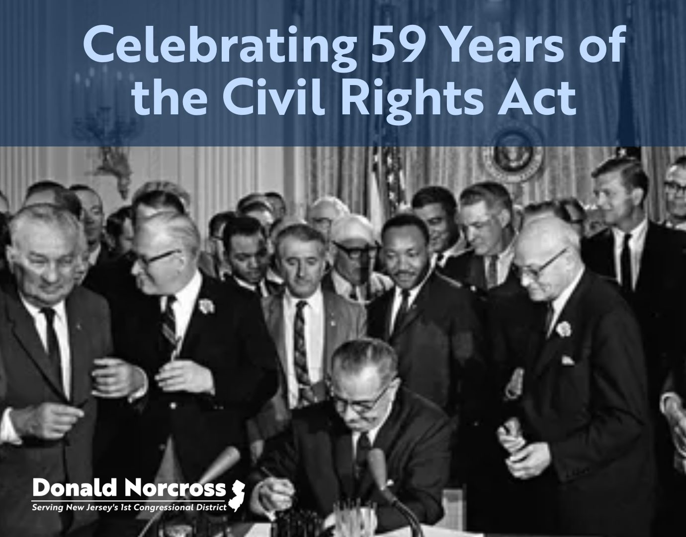 Donald - 59 years ago, the Civil Rights Act became law—a landmark ...