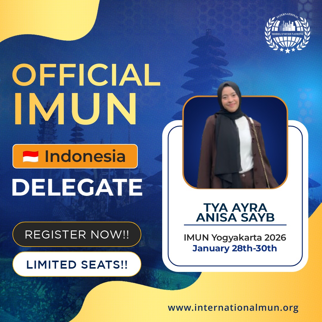 🌍 Introducing Our IMUN Indonesia 2026... - International MUN | Facebook