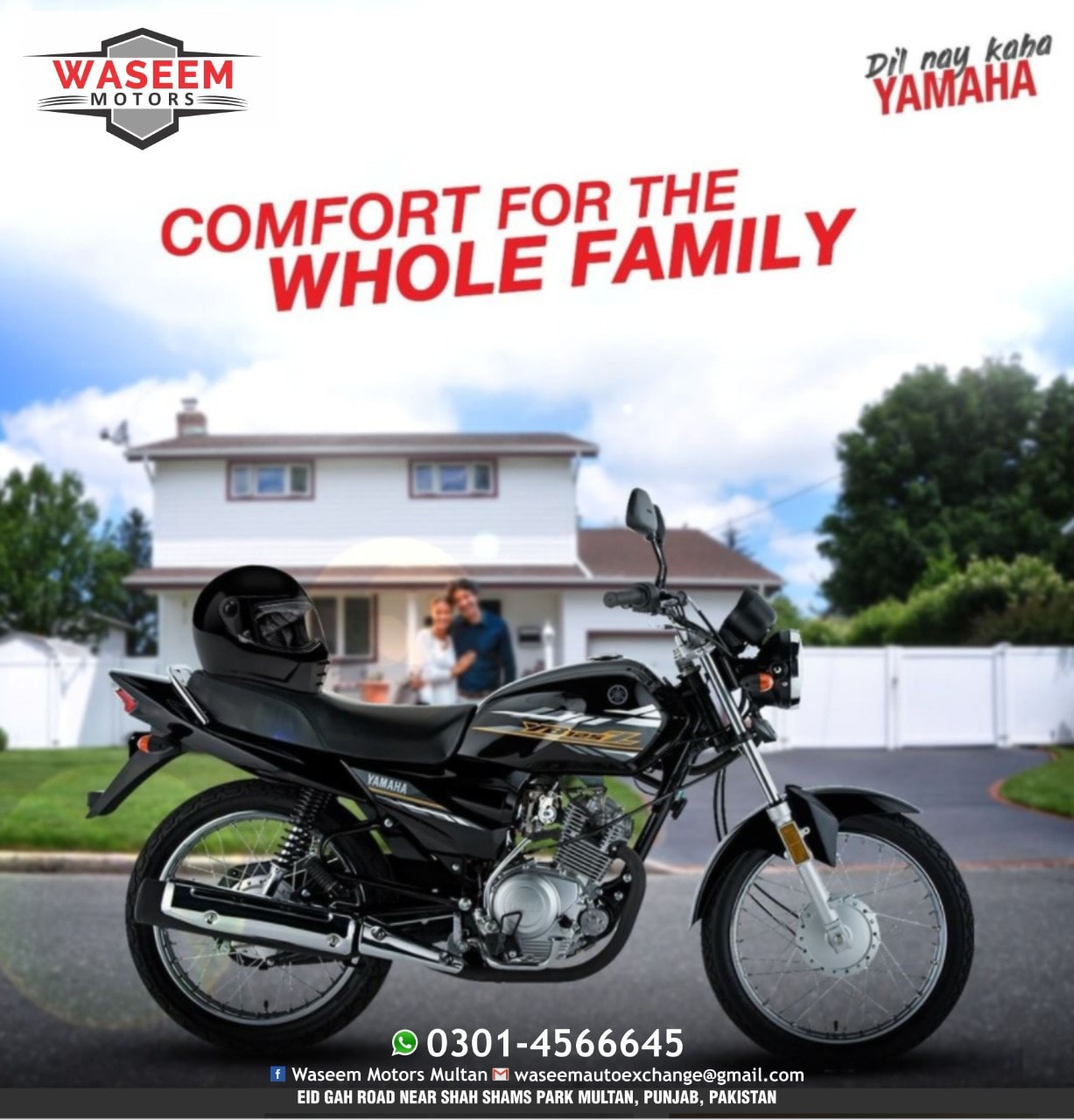 Yamaha YB125z is available at... - Waseem Motors Multan | Facebook