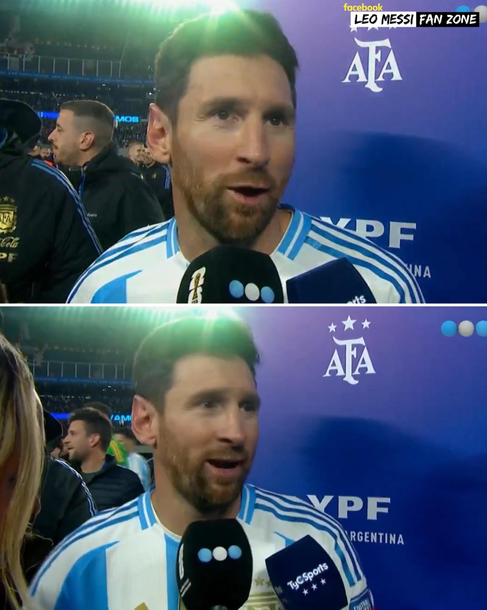 🚨MESSI’S INTERVIEW AFTER THE MATCH!... - LEO MESSI FAN ZONE | Facebook