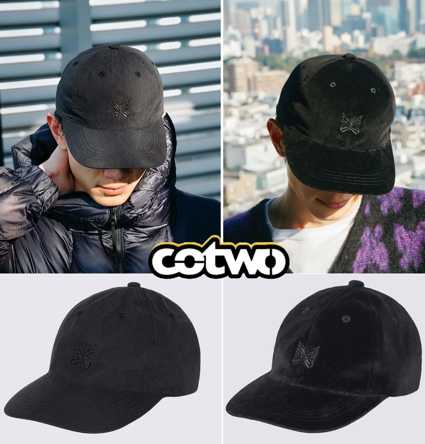Needles × STUDIOUS Velour Cap UNISEX Needles （ ニードルズ ）公式