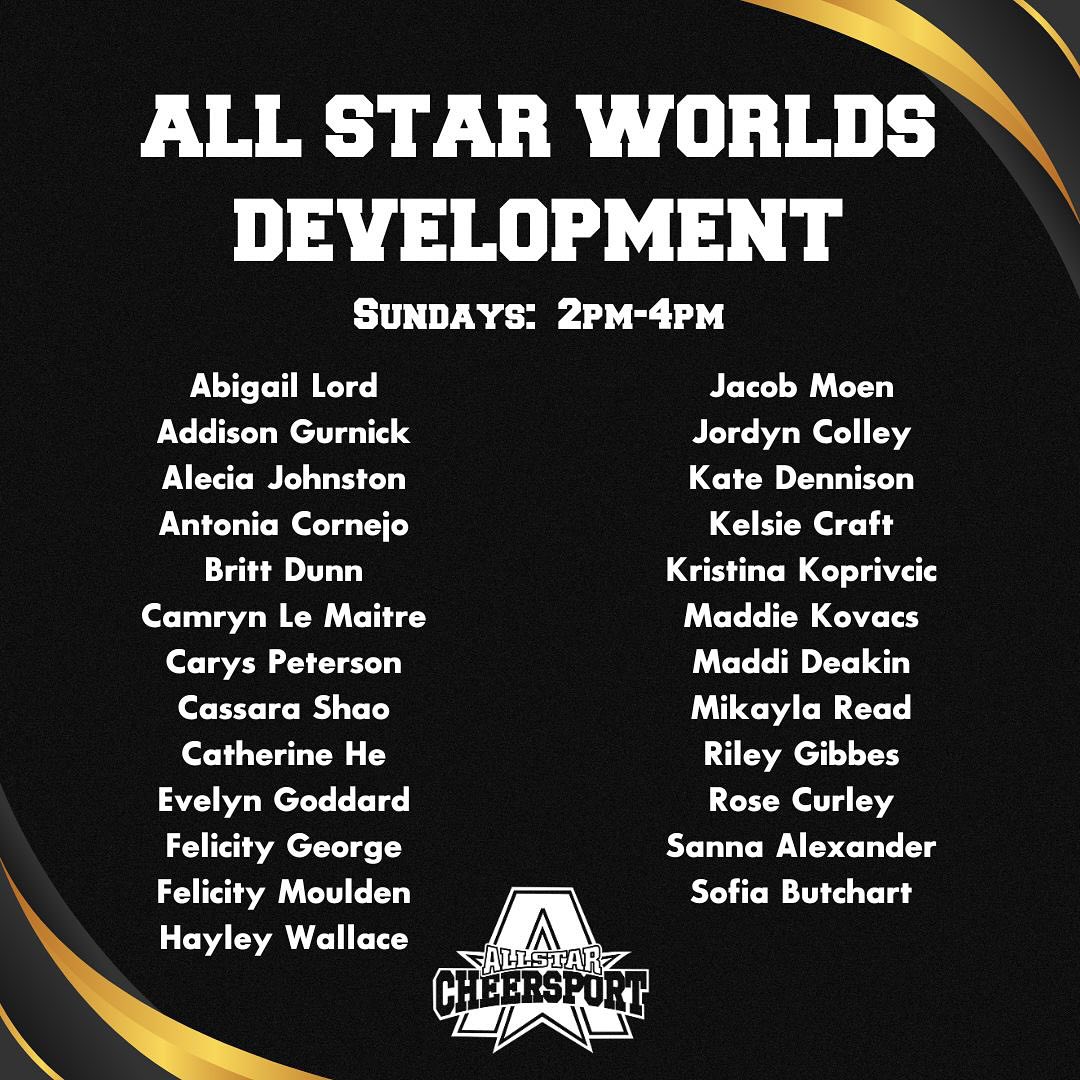 All Star Cheerleaders