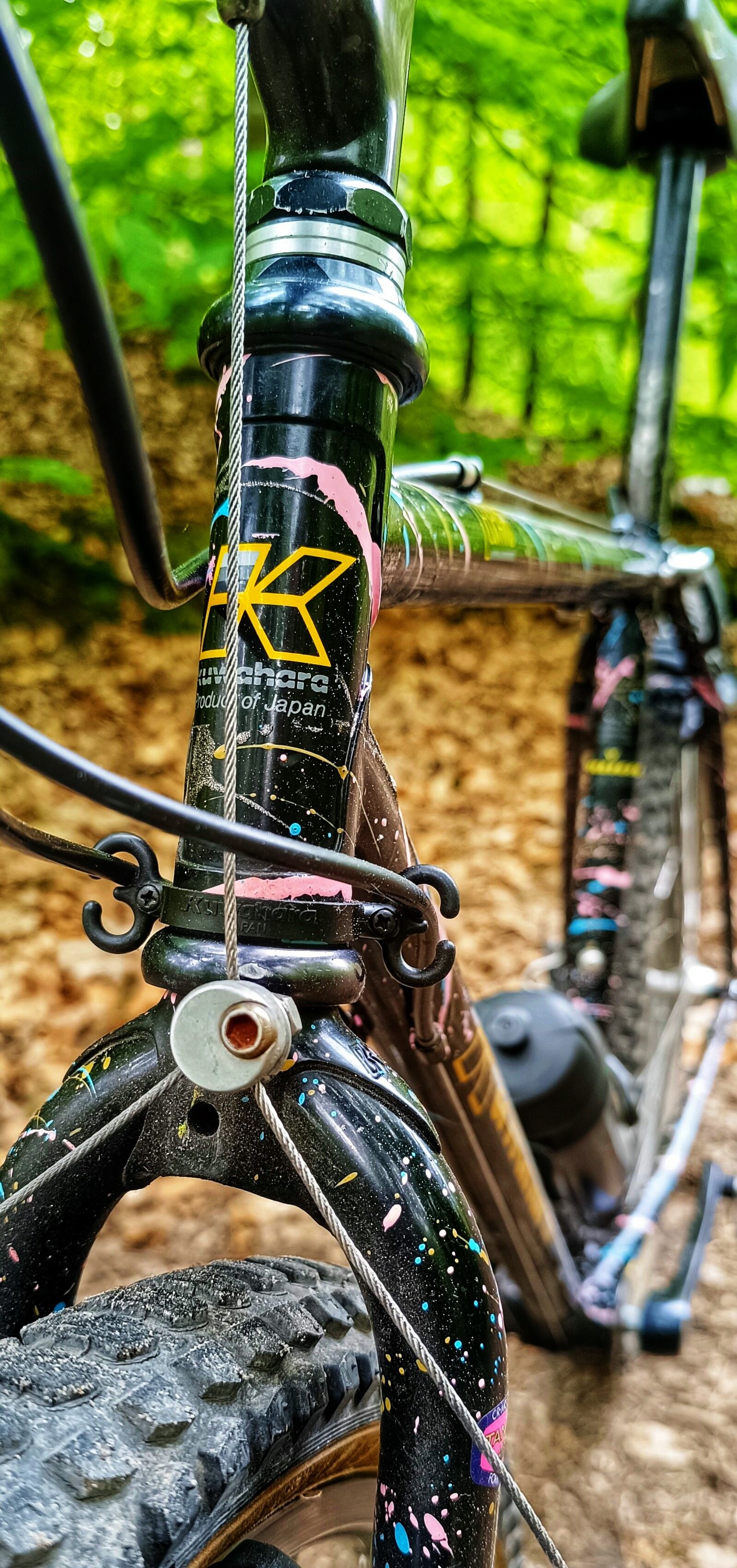 1990 Kuwahara Leopard mountain bike features