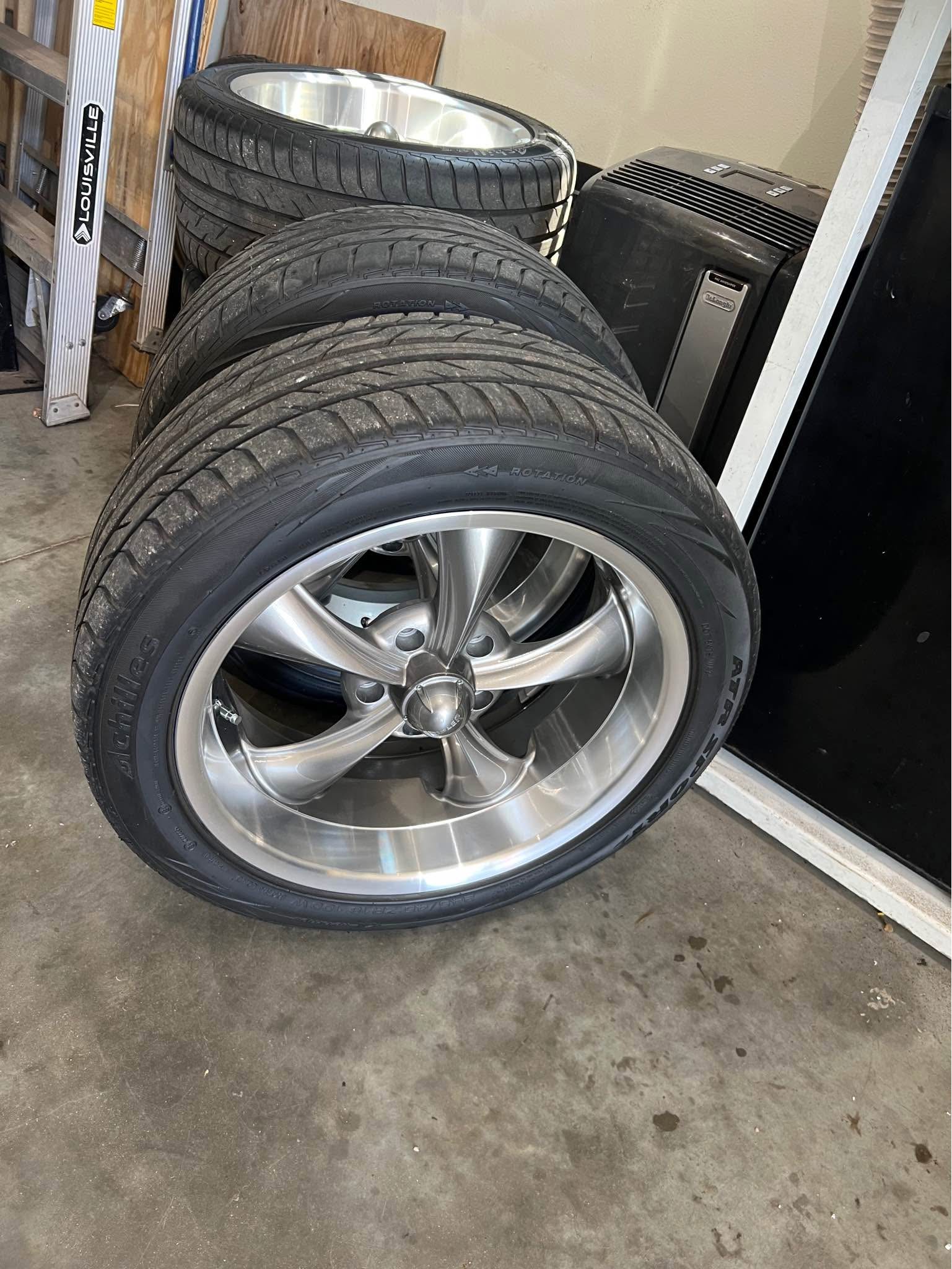 Chevy OBS, caprice, impala SS 5x5 wheels and tires (Ridler 695) - Car ...