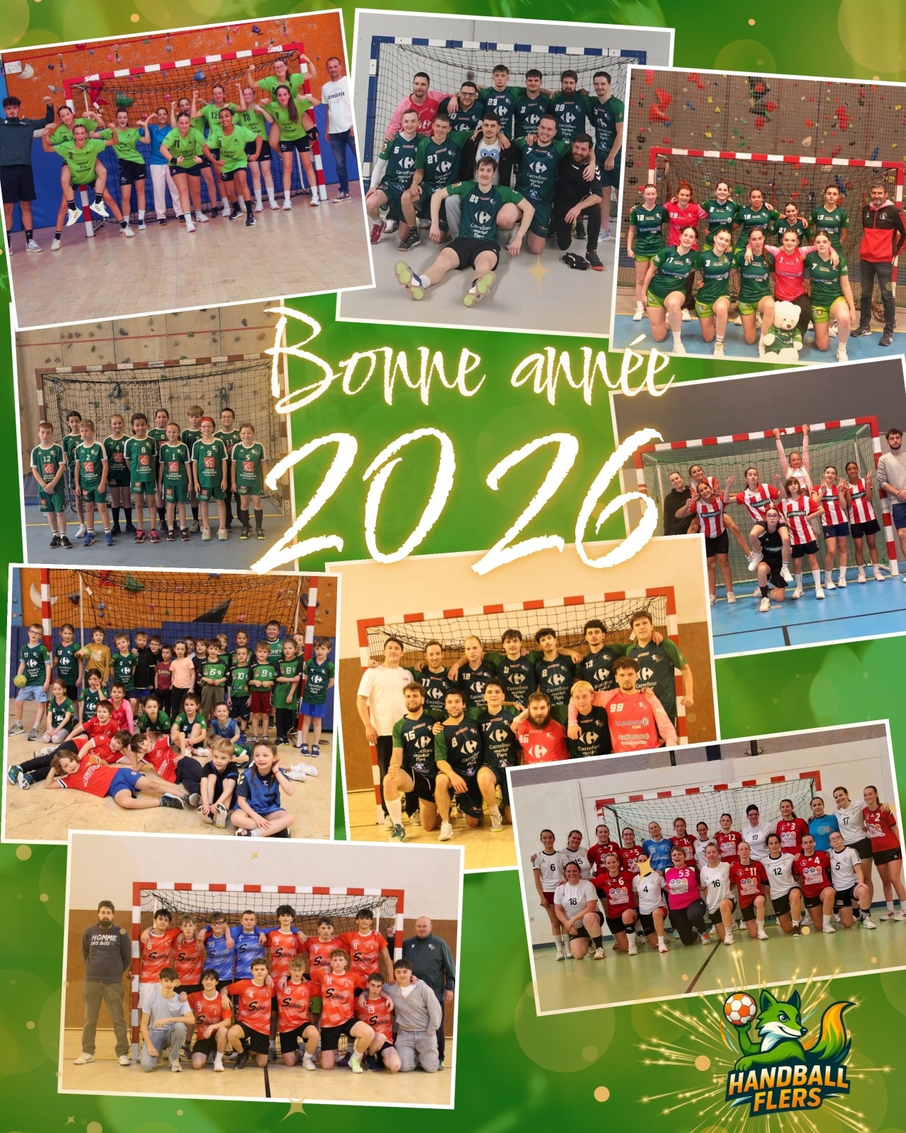 Handball - 2026, c’est parti ! Le Handball Flers vous souhaite une très ...