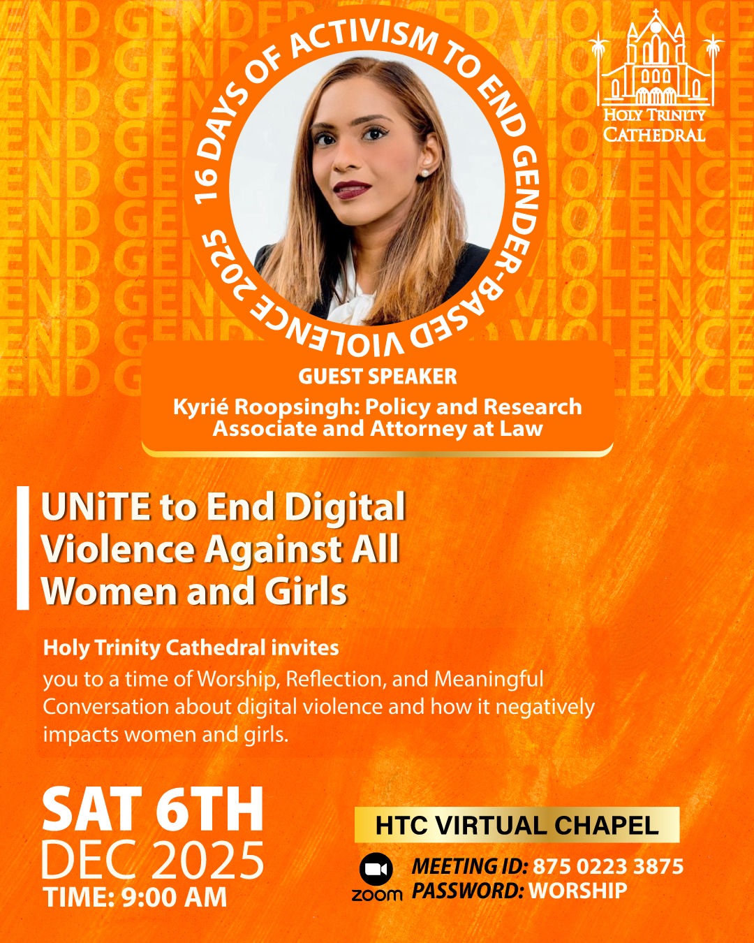 16 Days of Activism to End Gender-Based Violence 2025 Theme: UNiTE to ...