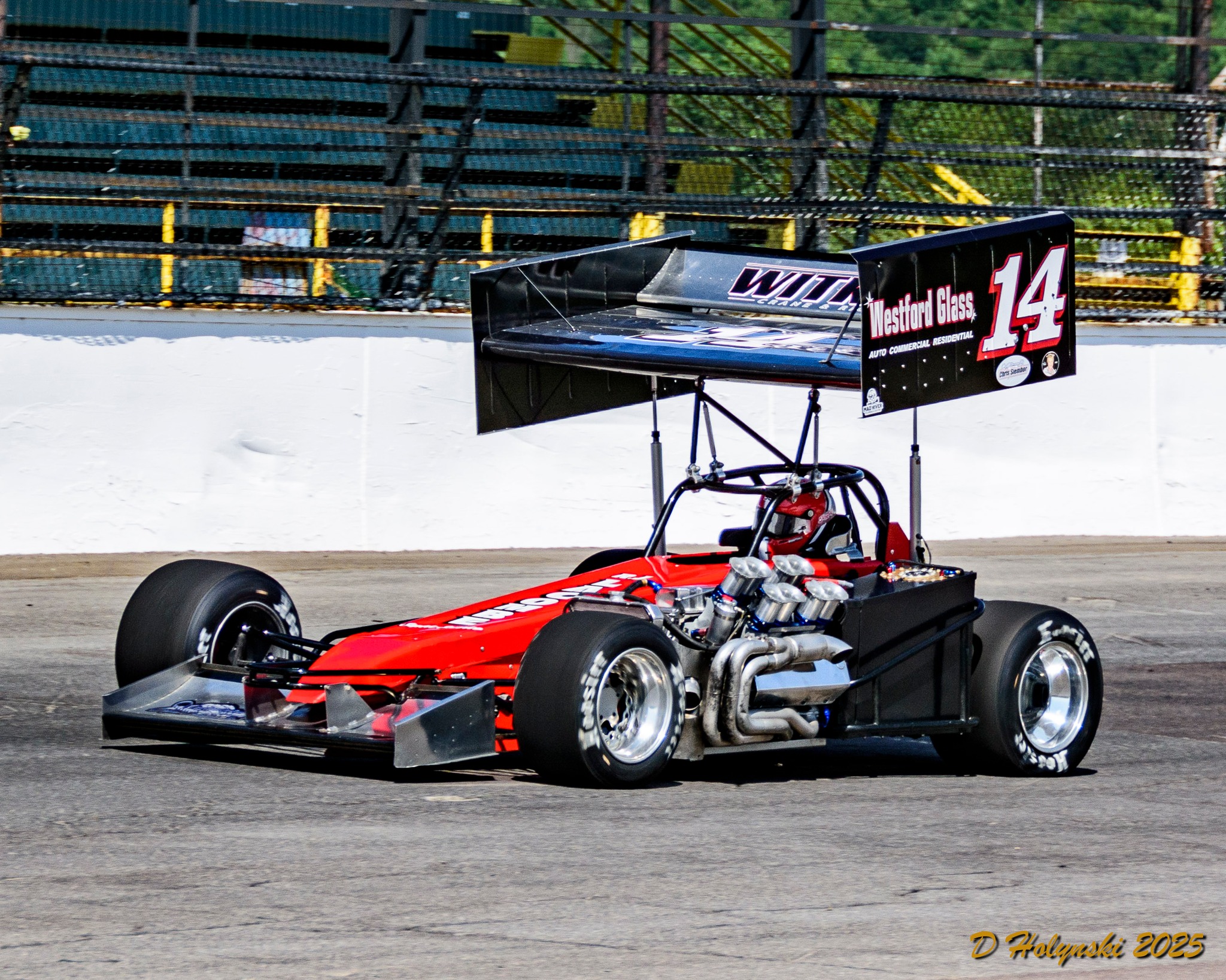 Oswego - 𝗪𝗜𝗡𝗚𝗘𝗗 𝗪𝗘𝗗𝗡𝗘𝗦𝗗𝗔𝗬 – Jeffrey Battle, driving the Witkum No. 14 ...