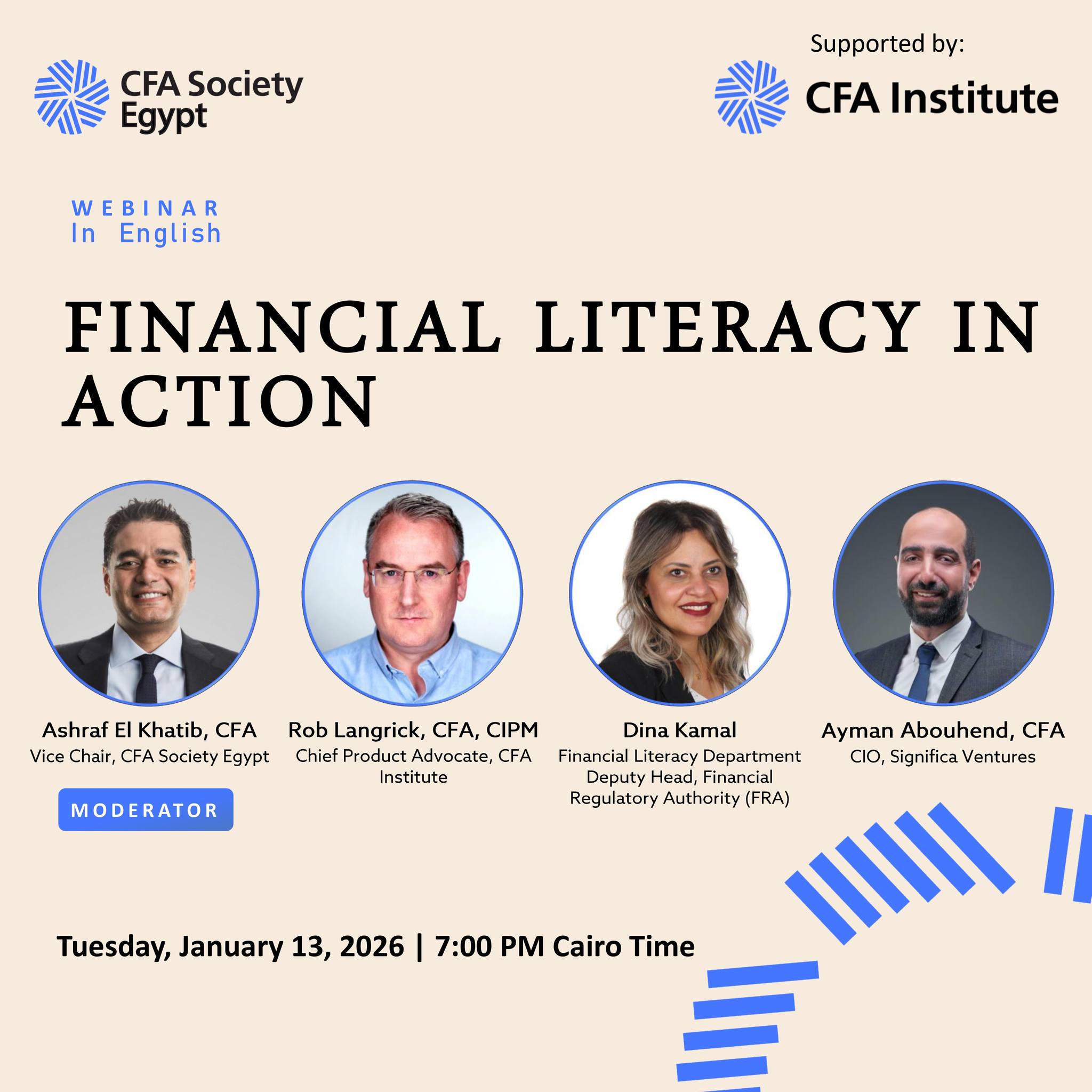 CFA Society Egypt added a new photo. - CFA Society Egypt