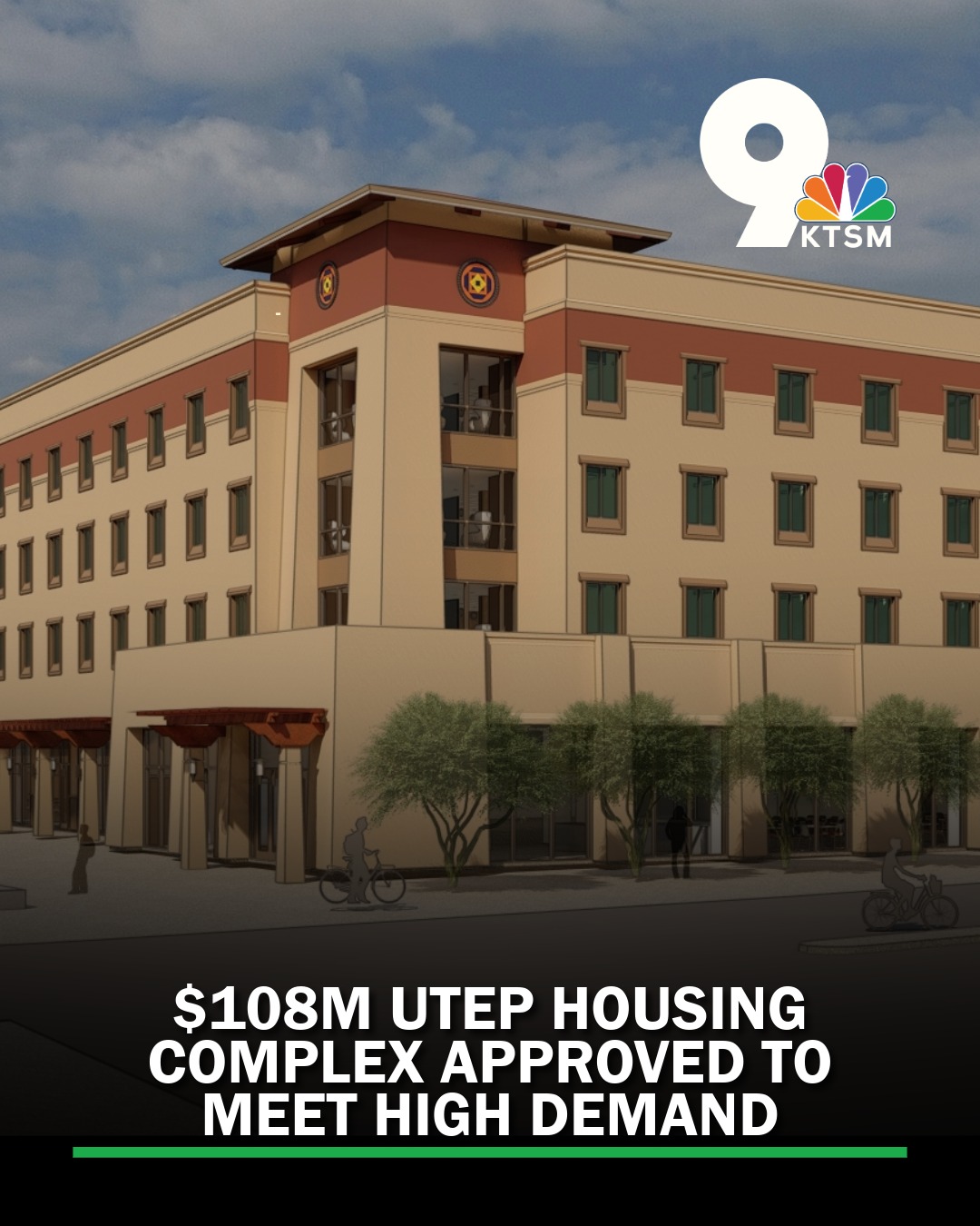 UTEP breaks ground on $102 million Miner Crossing residence hall