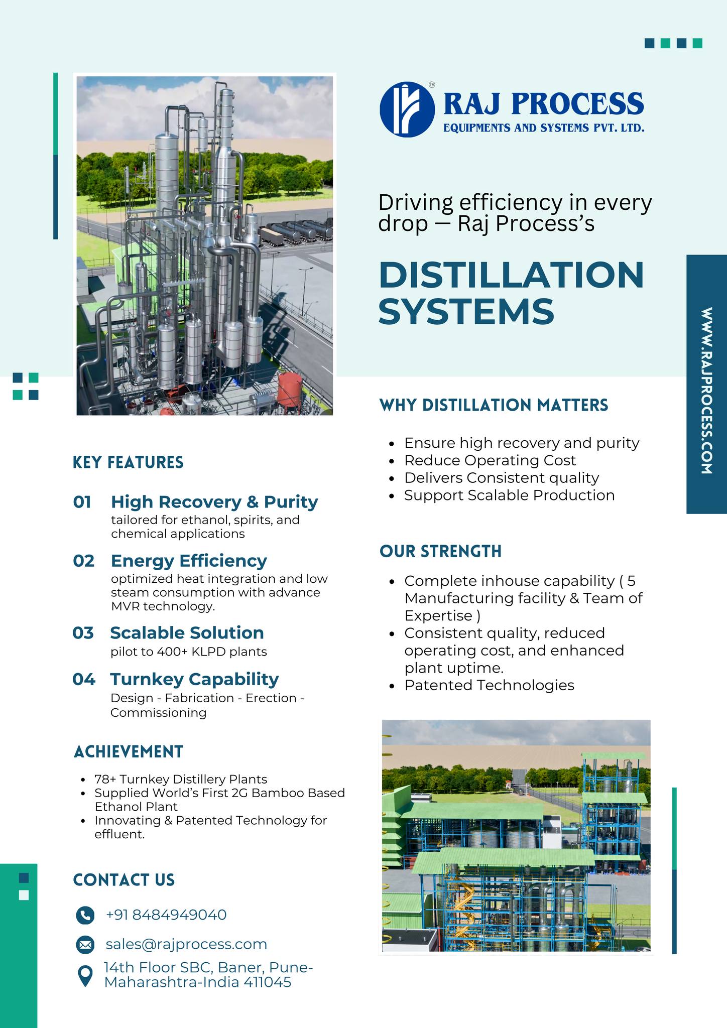 Raj - Distillation is at the heart of every ethanol plant — and at Raj ...