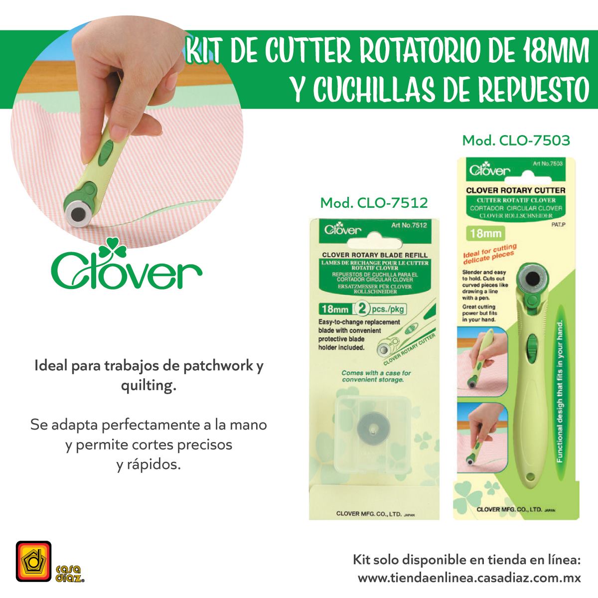 El cutter rotatorio de 18mm es ideal... - Casa Díaz Puebla | Facebook