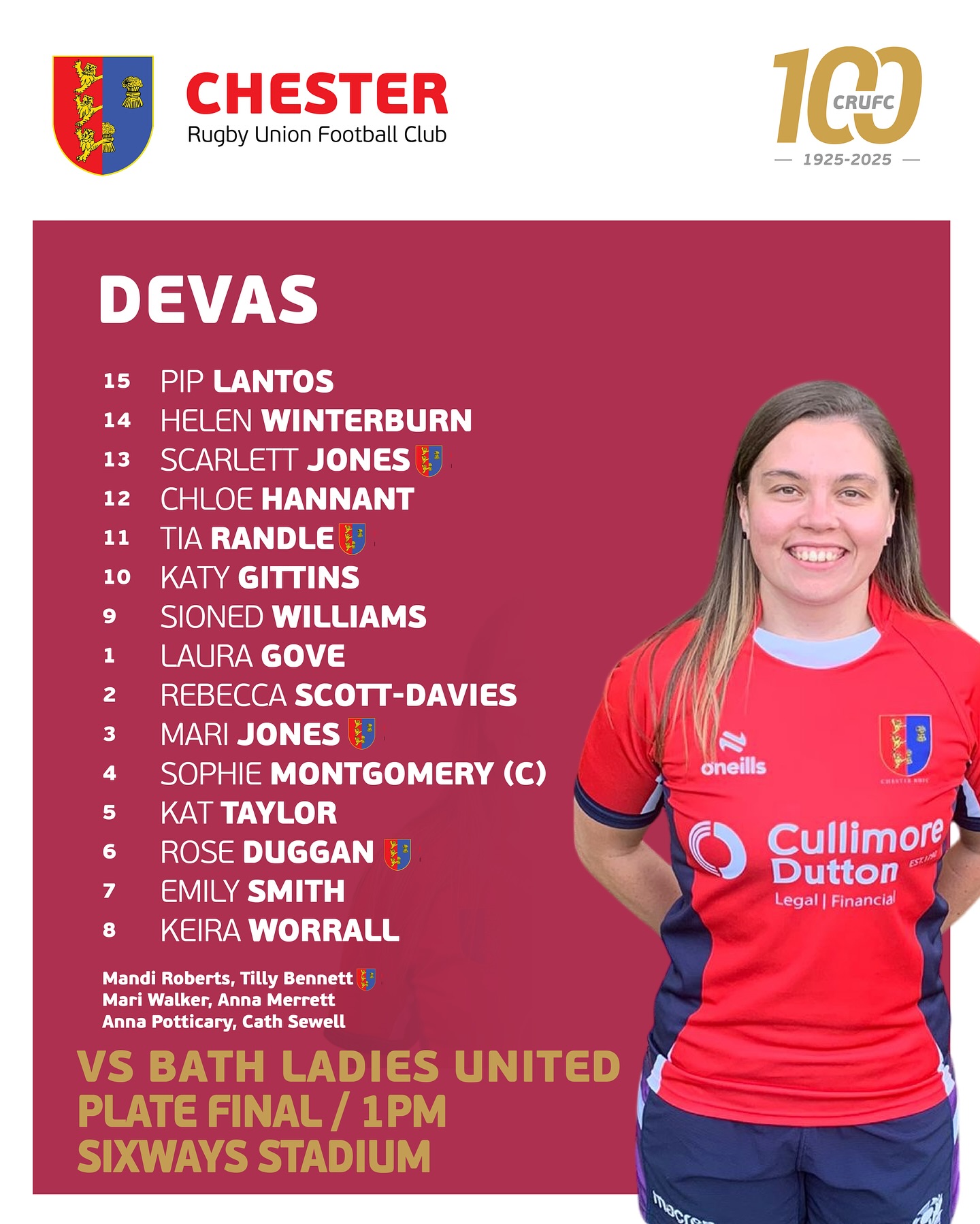 Chester - 🏉 Devas Plate Final Squad Announcement🙌 The Devas are heading ...