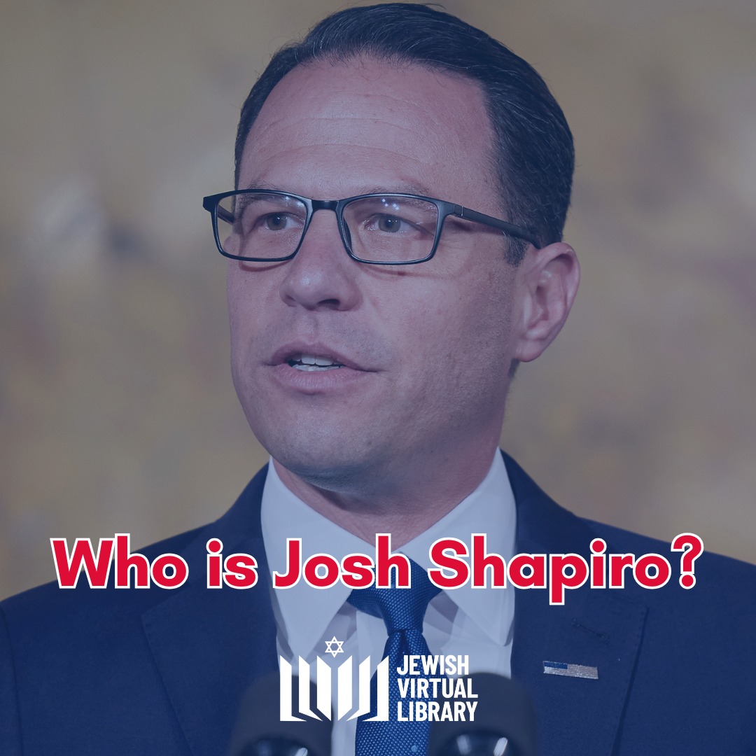 Pennsylvania Governor Josh... - Jewish Virtual Library - JVL | Facebook