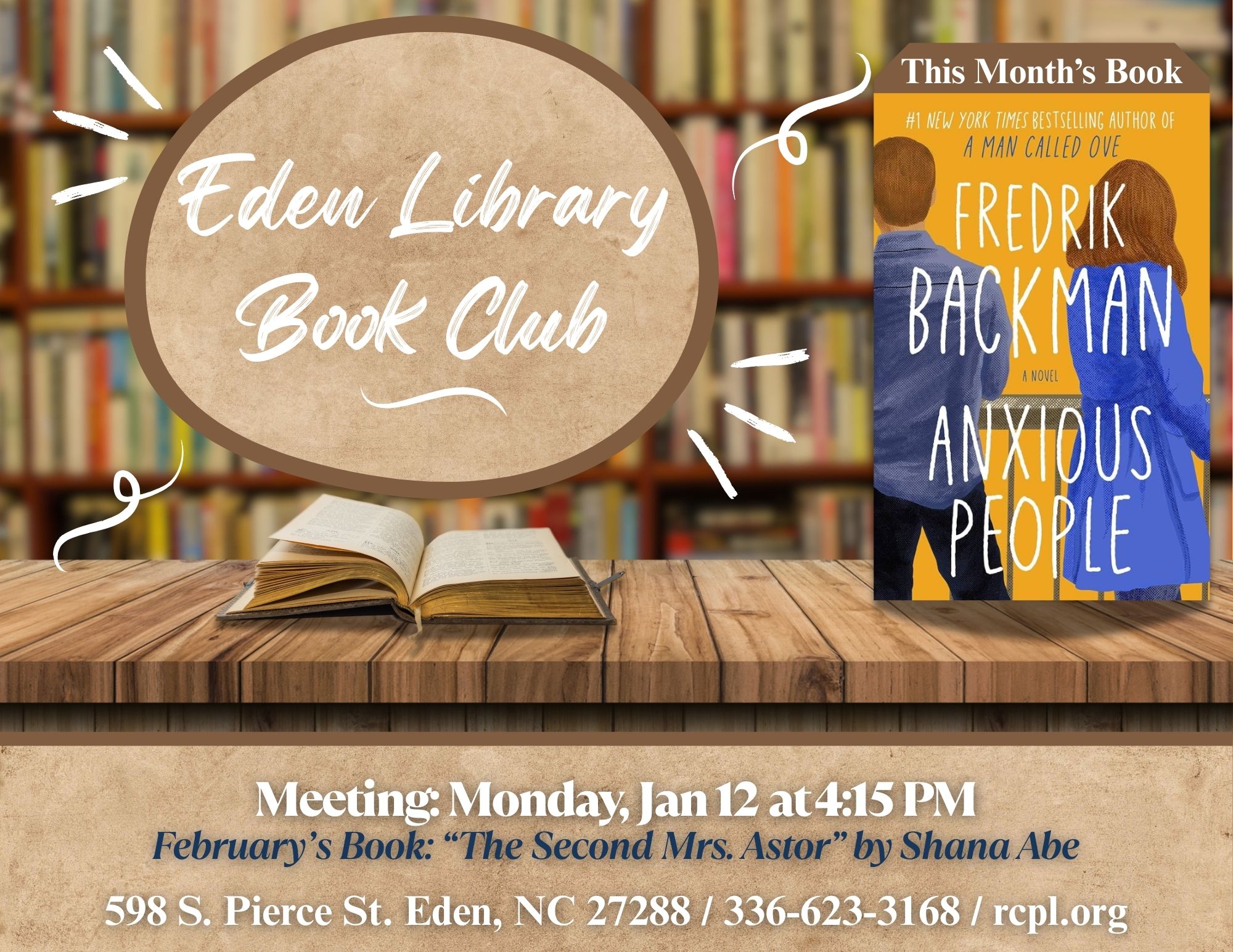 Eden Public Library added a new photo. - Eden Public Library