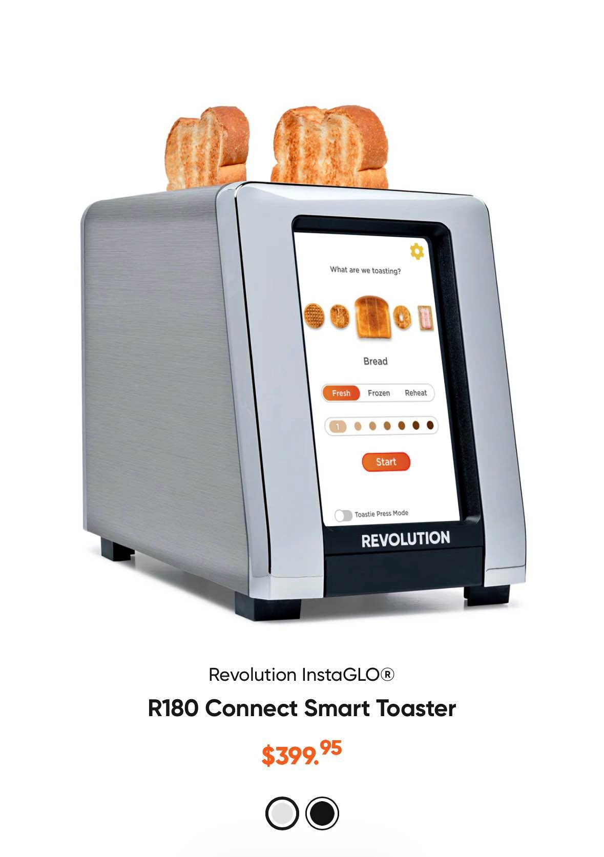 Revolution InstaGLO R180 Connect Smart Toaster - Toasters & Toaster ...