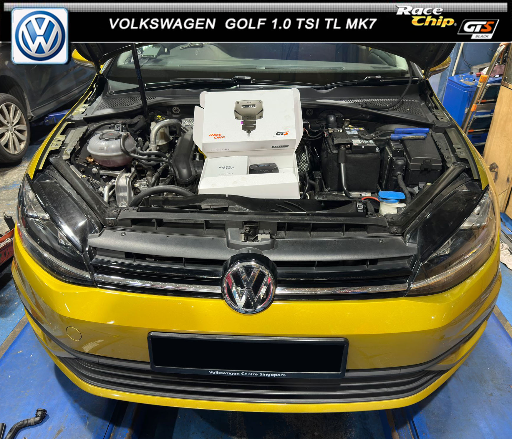 VOLKSWAGEN GOLF 1.0 TSI TL MK7 Upgraded engine performance with 