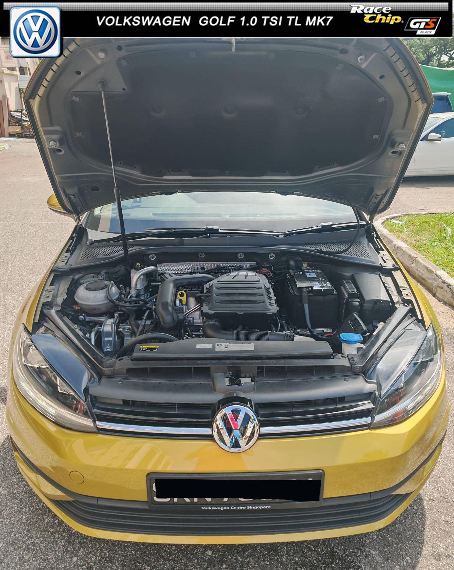 VOLKSWAGEN GOLF 1.0 TSI TL MK7 Upgraded engine performance with 
