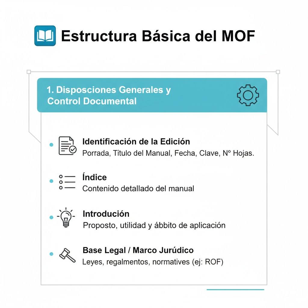 Centro - 📘 Estructura Básica del MOF La mayoría de las guías técnicas ...