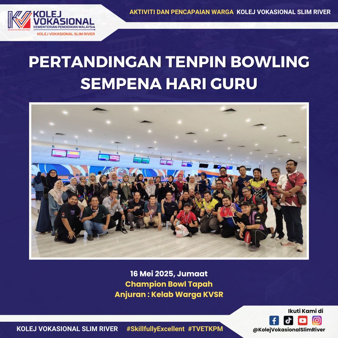 Kolej - 🌸SOROTAN AKTIVITI🌸 PERTANDINGAN TENPIN BOWLING SEMPENA HARI ...