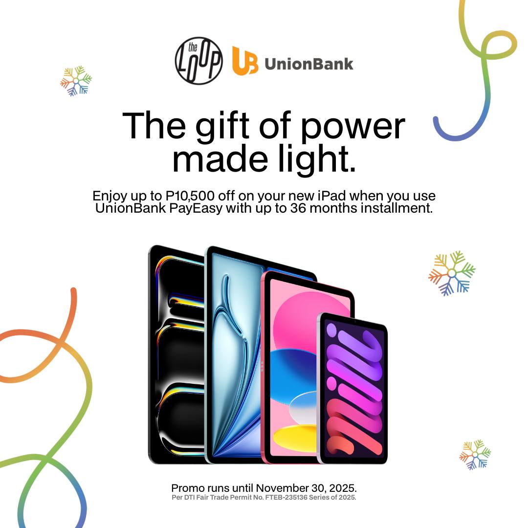 The Loop - Everything you need in one device. 📱 Enjoy up to P10,500 off ...
