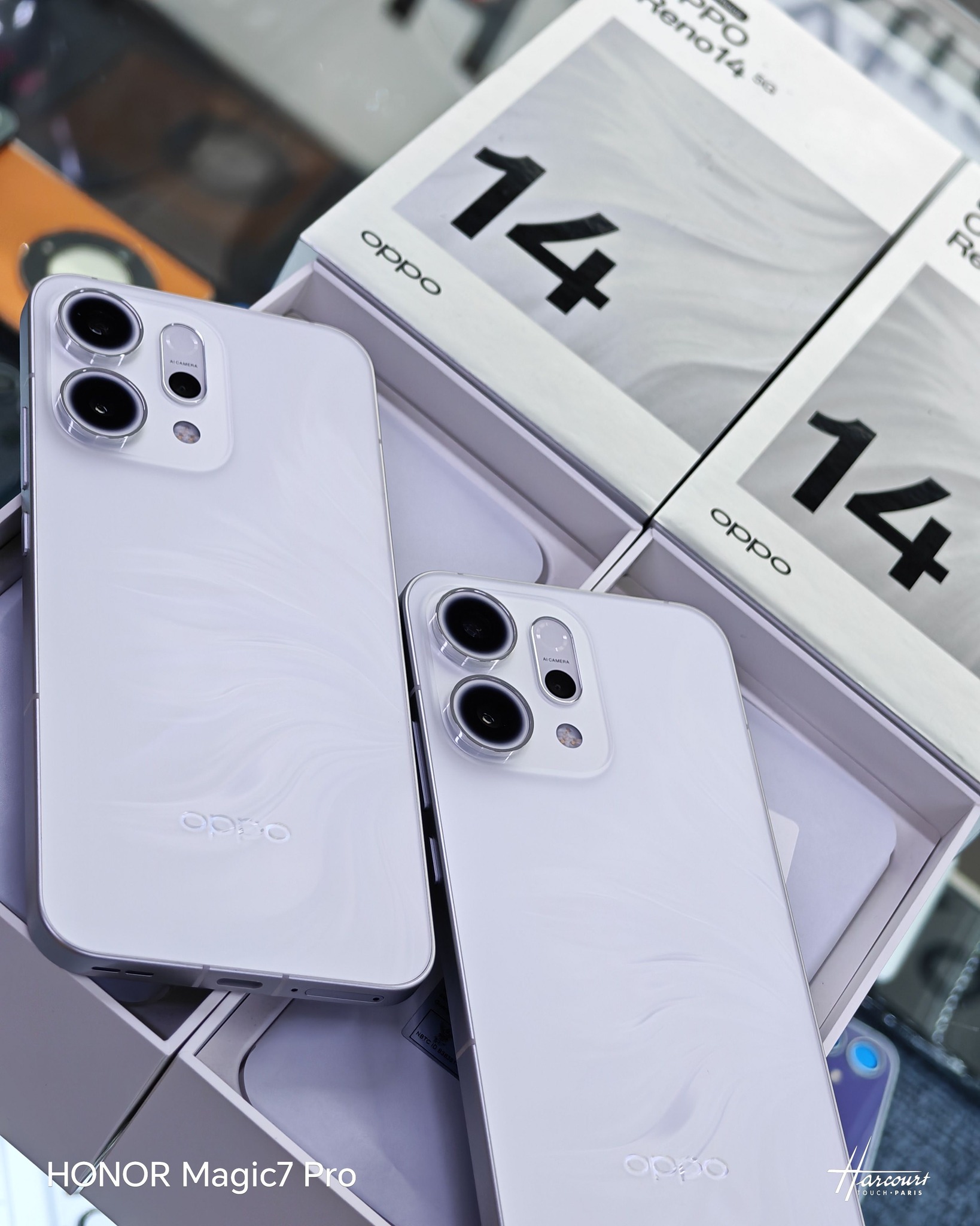 Hakly - OppO Reno 14 5G 12G 256G 99.99% Company SIM2 = 315$ Free 