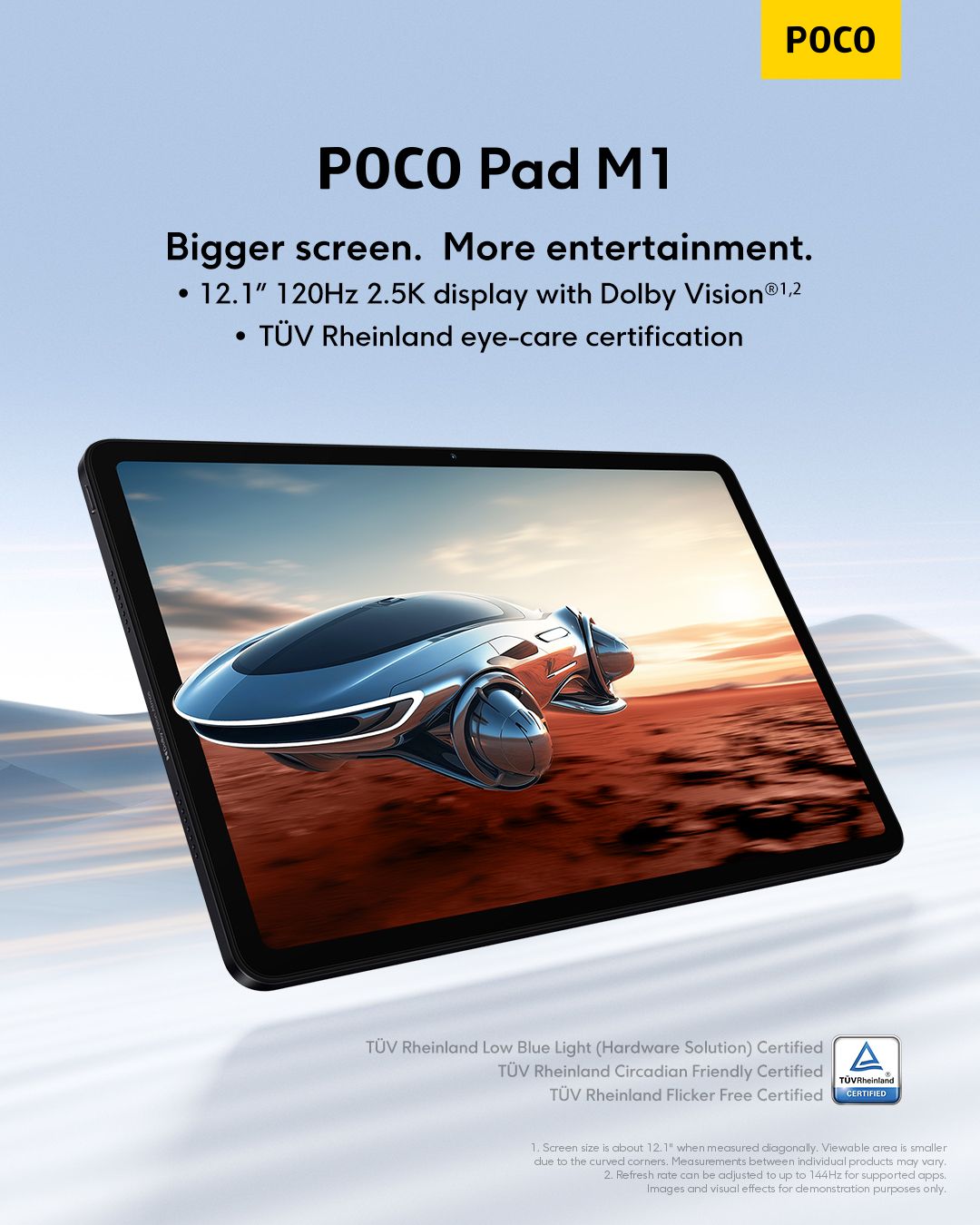POCO - More screen. More power. More fun. 📺 #POCOPadM1... | Facebook