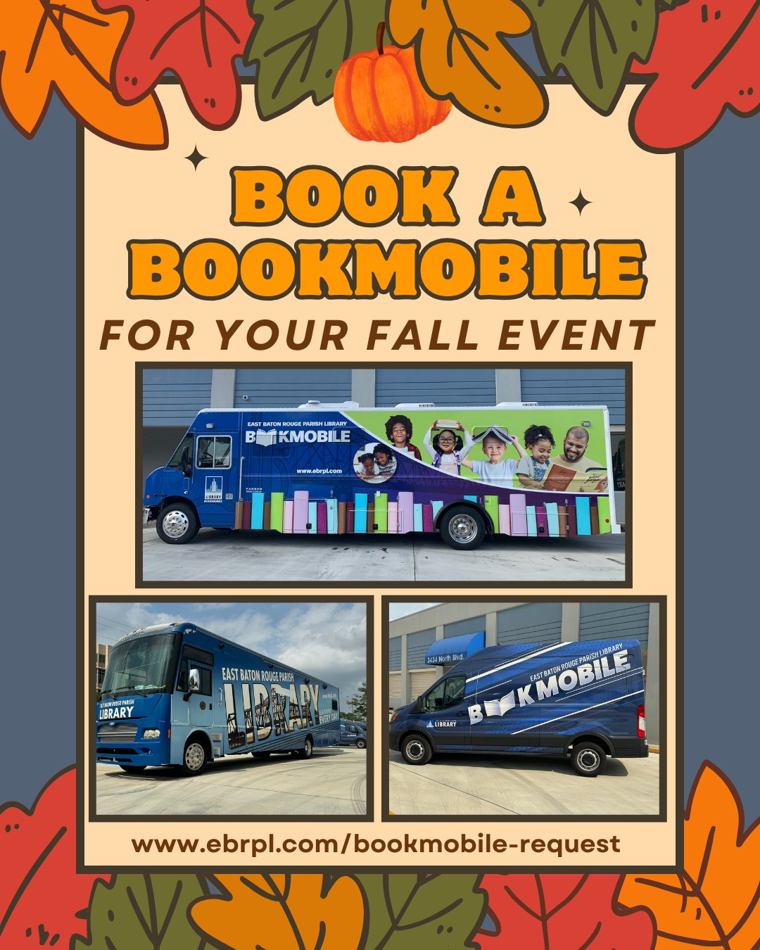 🎃🍂 October is almost... - East Baton Rouge Parish Library | Facebook