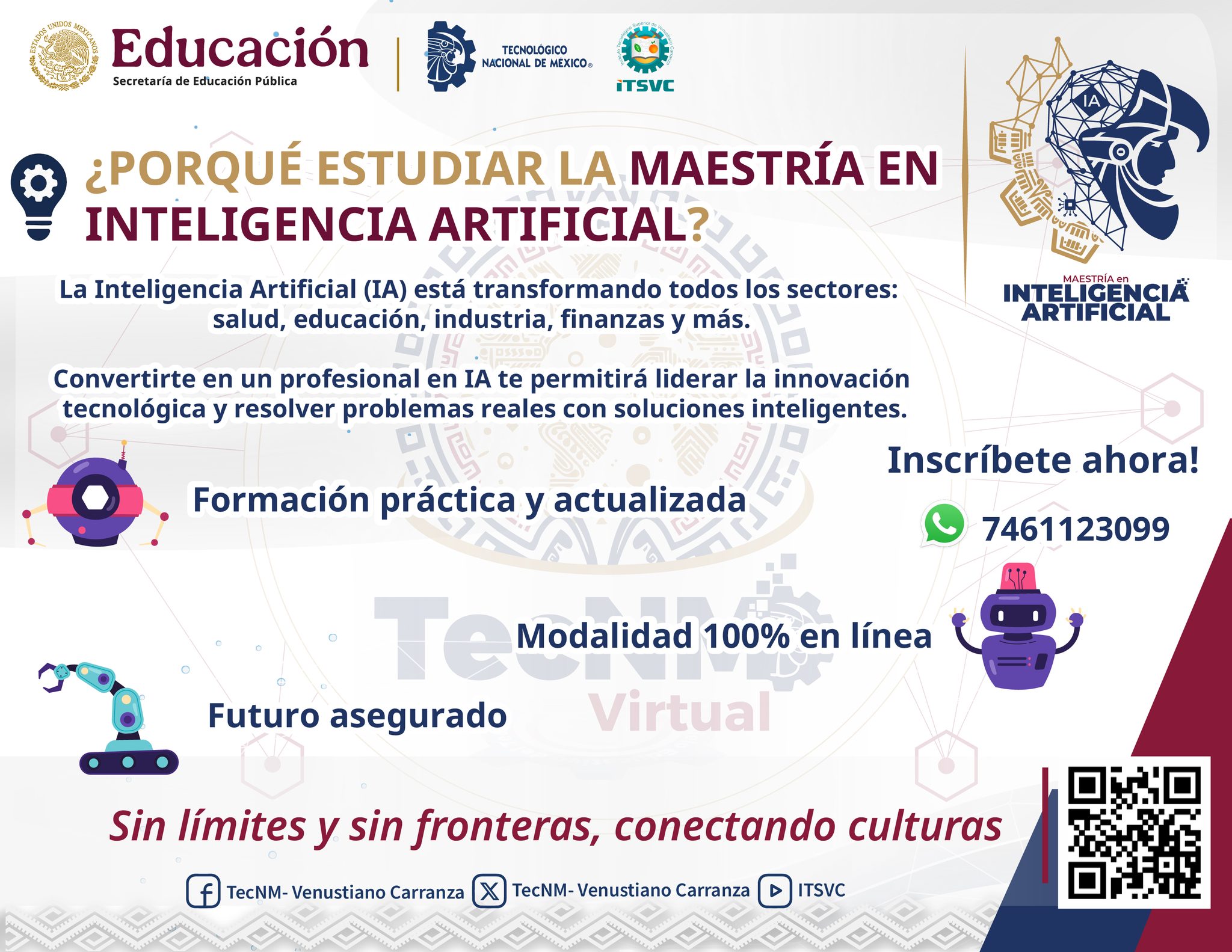 TECNM - 🤖📚 ¿Por qué estudiar la Maestría en Inteligencia Artificial? La ...