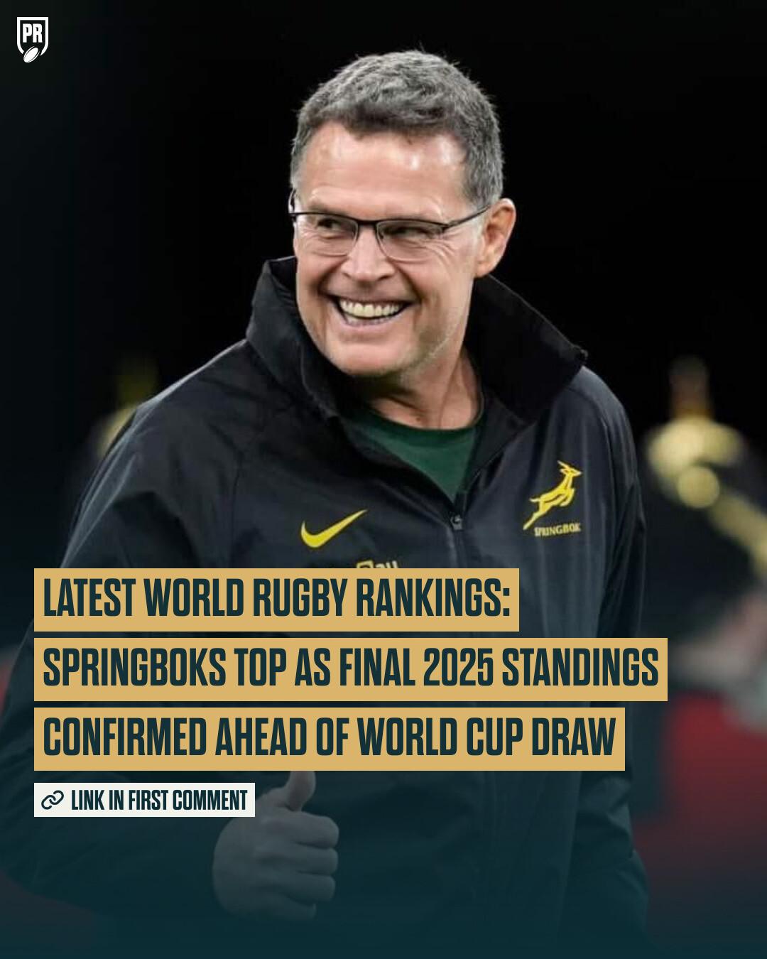 Planet Rugby - 🪜 The final World Rugby rankings for 2025... | Facebook