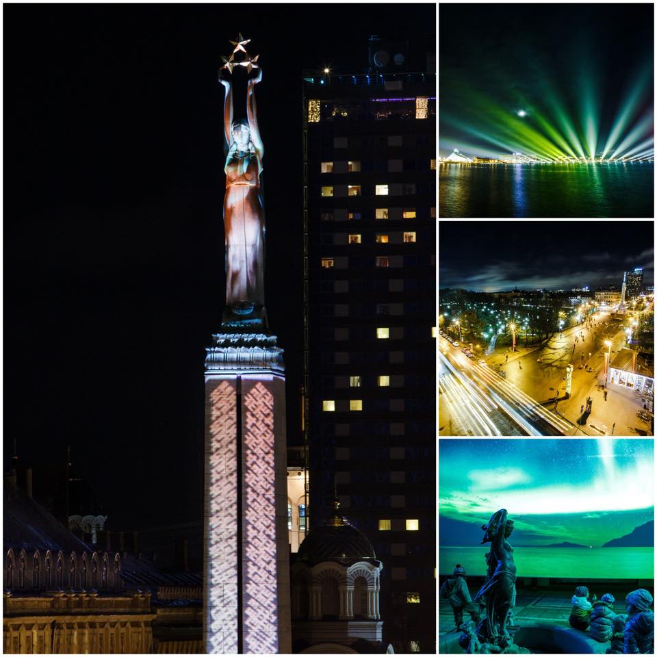Mission Latvia - For eight years now, the light festival Staro Rīga ...