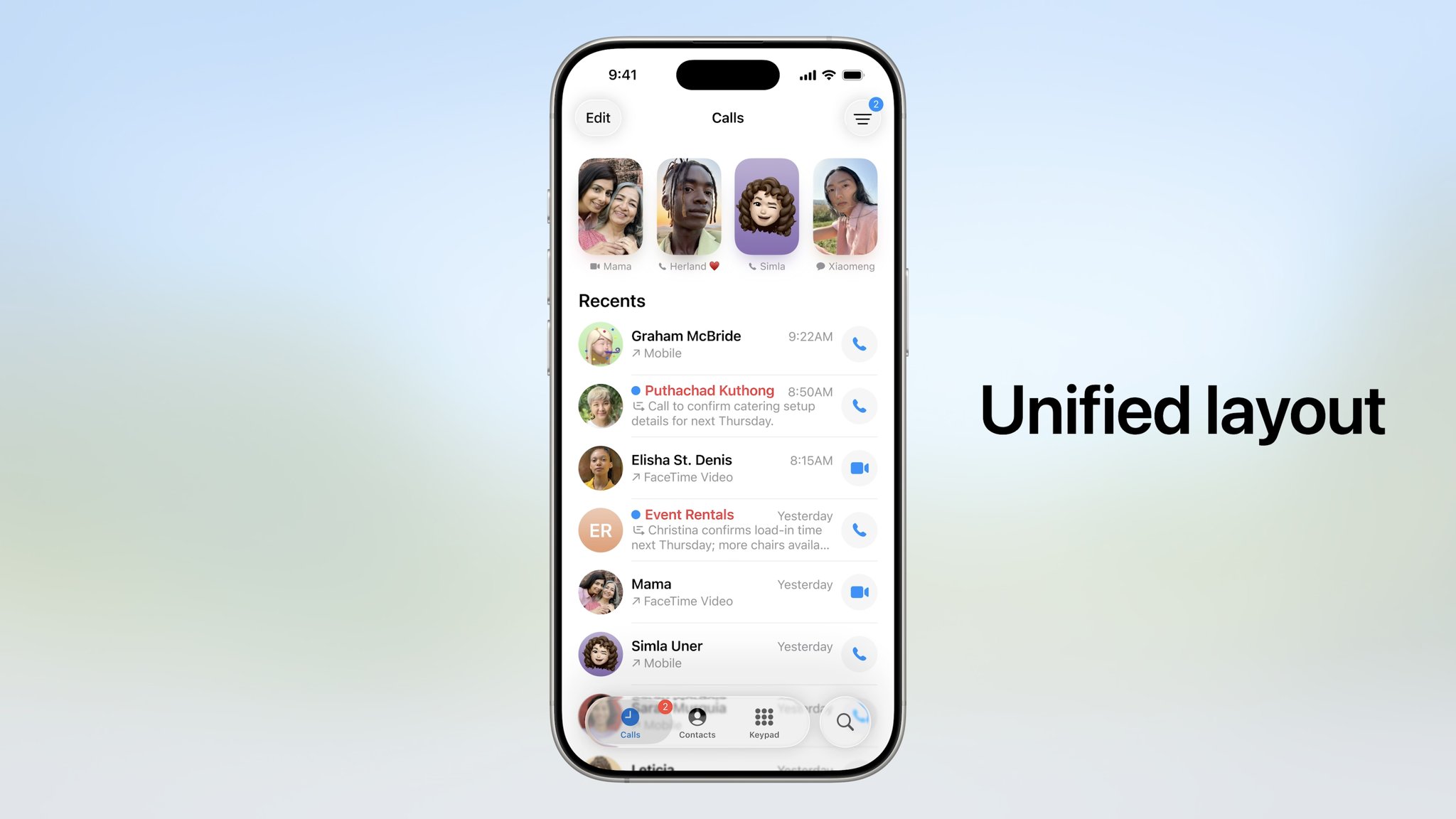Apple - Apple introduces a redesigned Call app in iOS 26 | Facebook