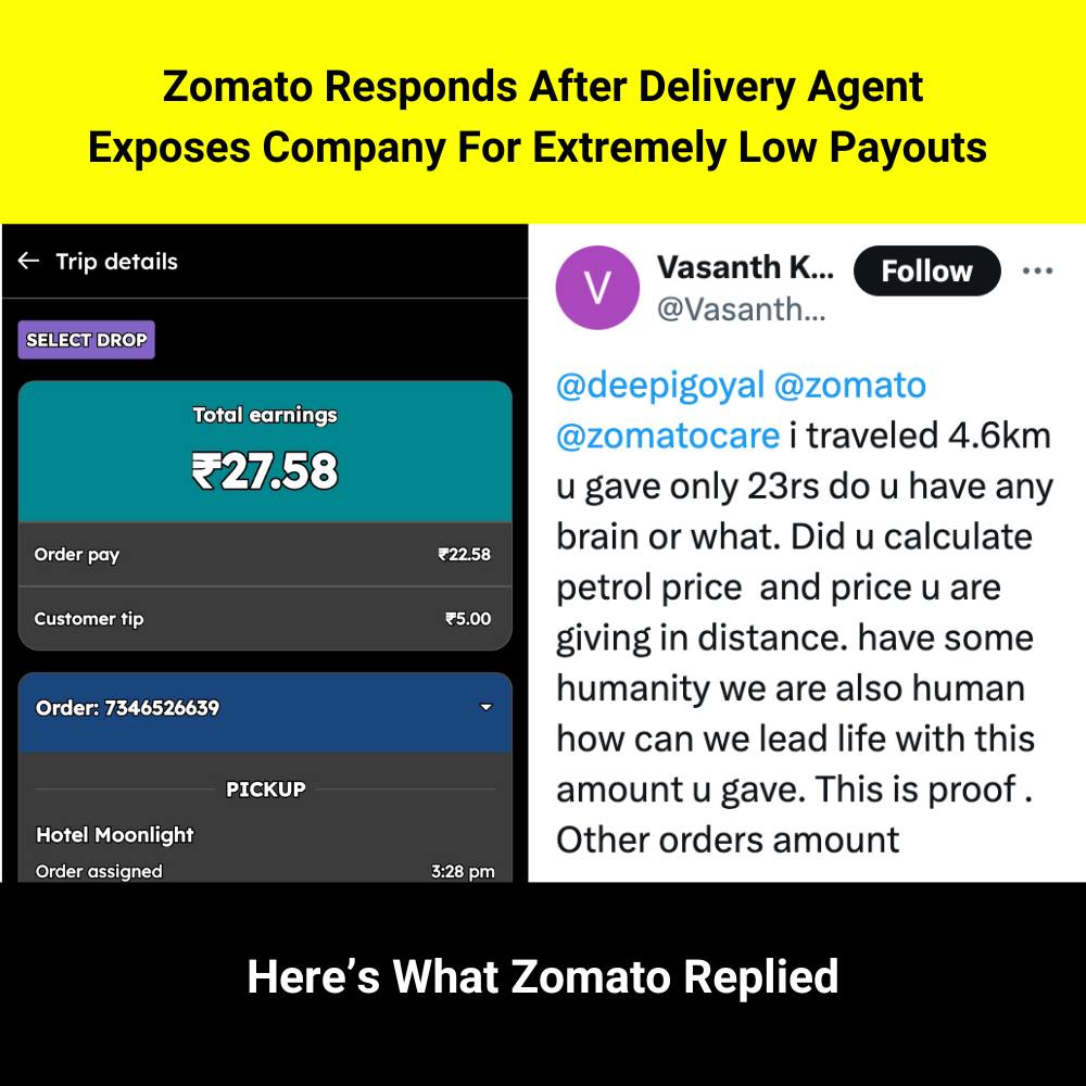 Bhukkad - Sad reality. Read on: https://www.postoast.com/delivery-agent ...